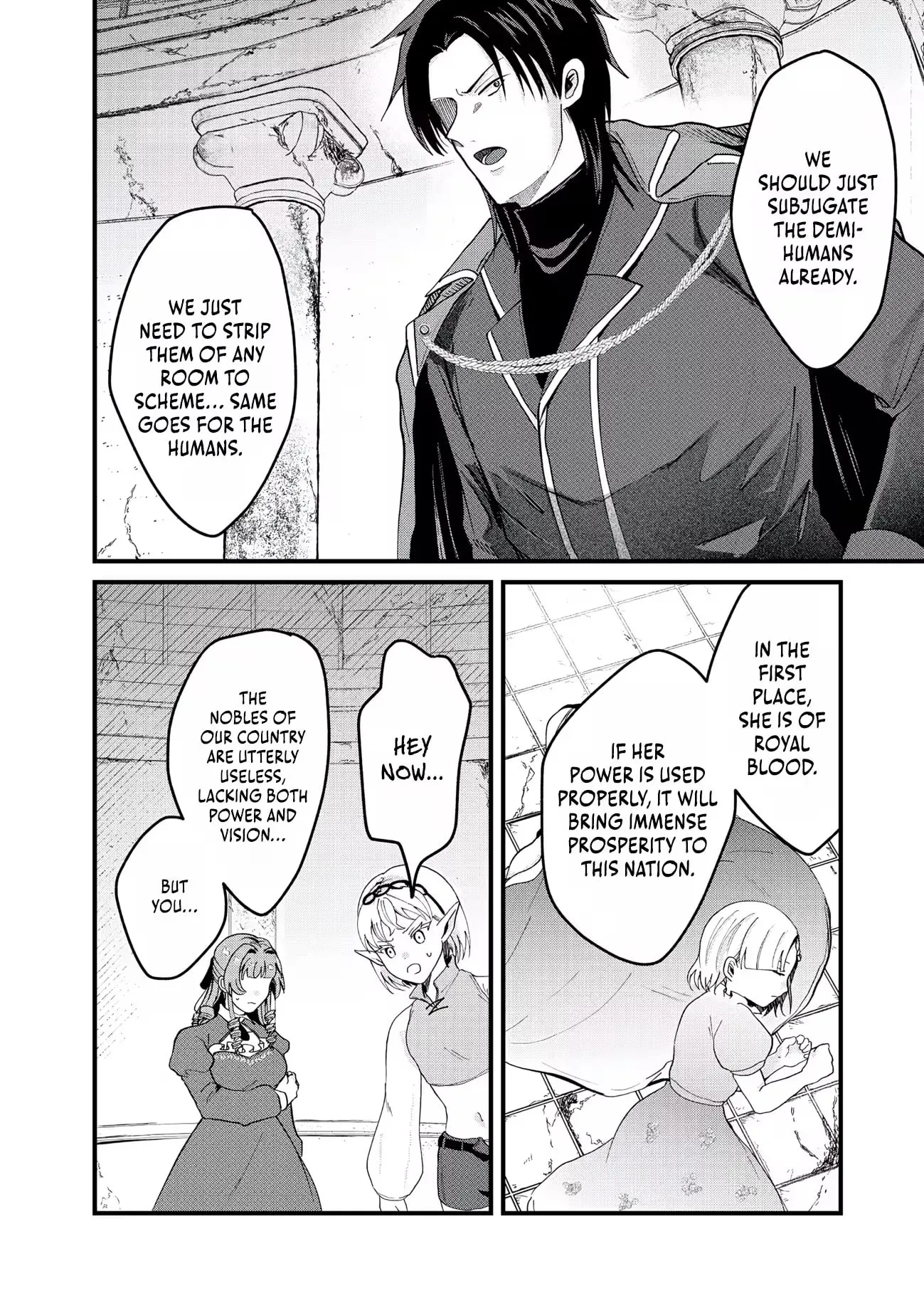 "Sono Hen no Kusa demo Kuttoke" to Tsuihou Sareta Munou Skill [Shokubutsugui] Mochi Tenseisha, Elf no Sato de Maboroshi no Shokubutsu o Tabete Musou Suru Chapter 28 page 20