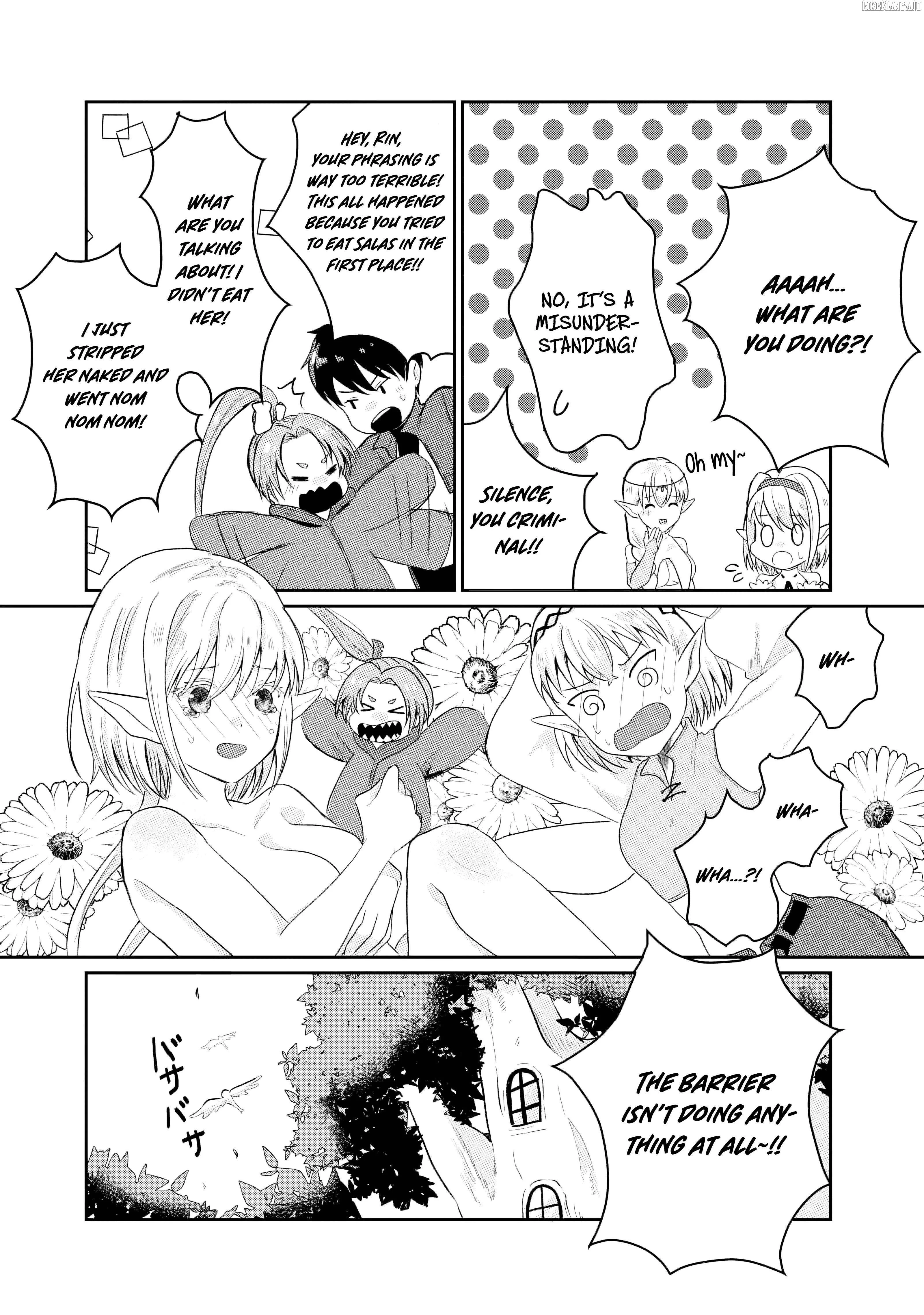 "Sono Hen no Kusa demo Kuttoke" to Tsuihou Sareta Munou Skill [Shokubutsugui] Mochi Tenseisha, Elf no Sato de Maboroshi no Shokubutsu o Tabete Musou Suru Chapter 3 page 14
