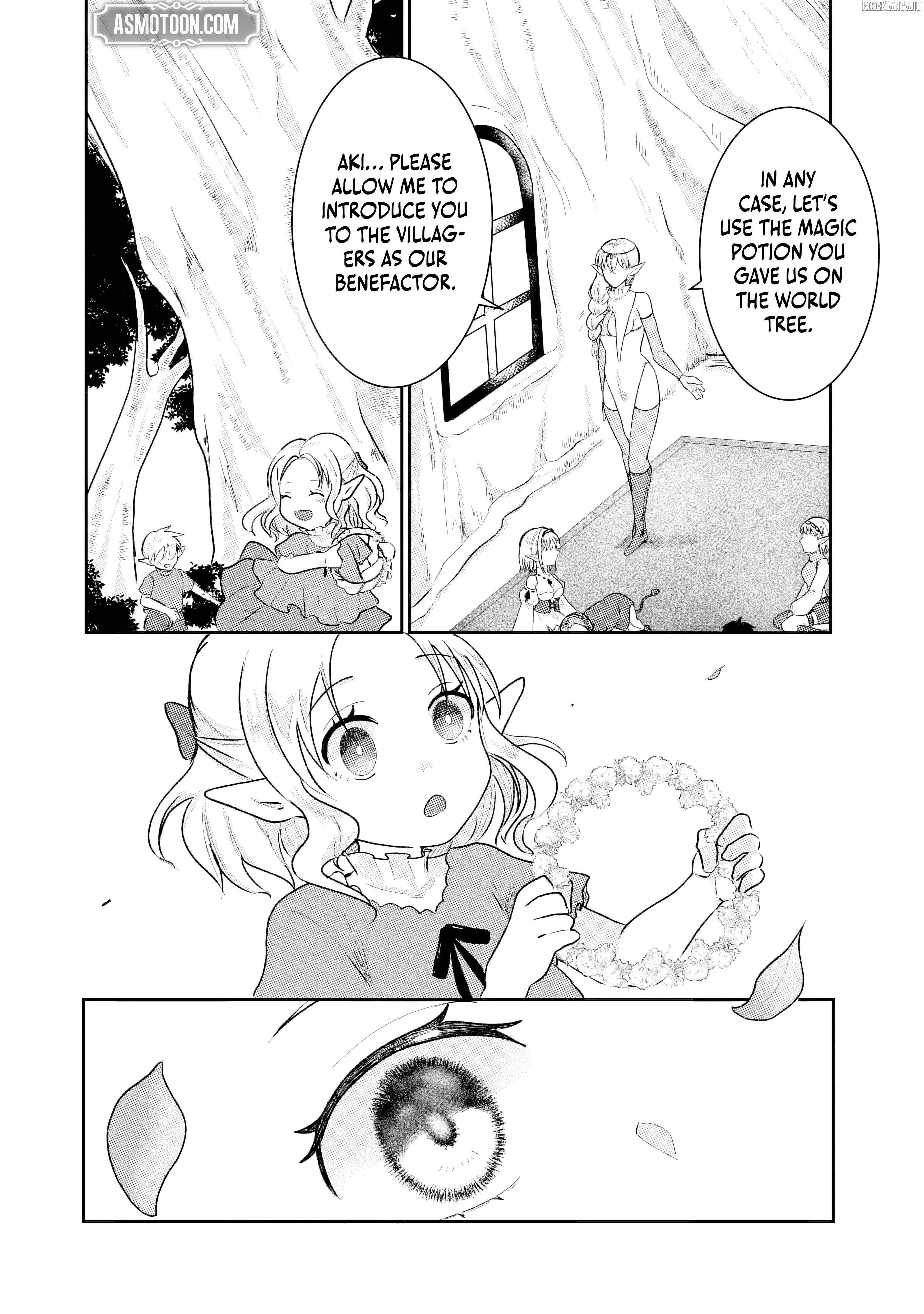 "Sono Hen no Kusa demo Kuttoke" to Tsuihou Sareta Munou Skill [Shokubutsugui] Mochi Tenseisha, Elf no Sato de Maboroshi no Shokubutsu o Tabete Musou Suru Chapter 3 page 16