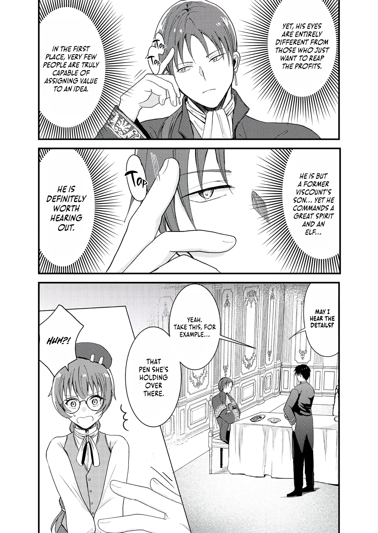 "Sono Hen no Kusa demo Kuttoke" to Tsuihou Sareta Munou Skill [Shokubutsugui] Mochi Tenseisha, Elf no Sato de Maboroshi no Shokubutsu o Tabete Musou Suru Chapter 30 page 12