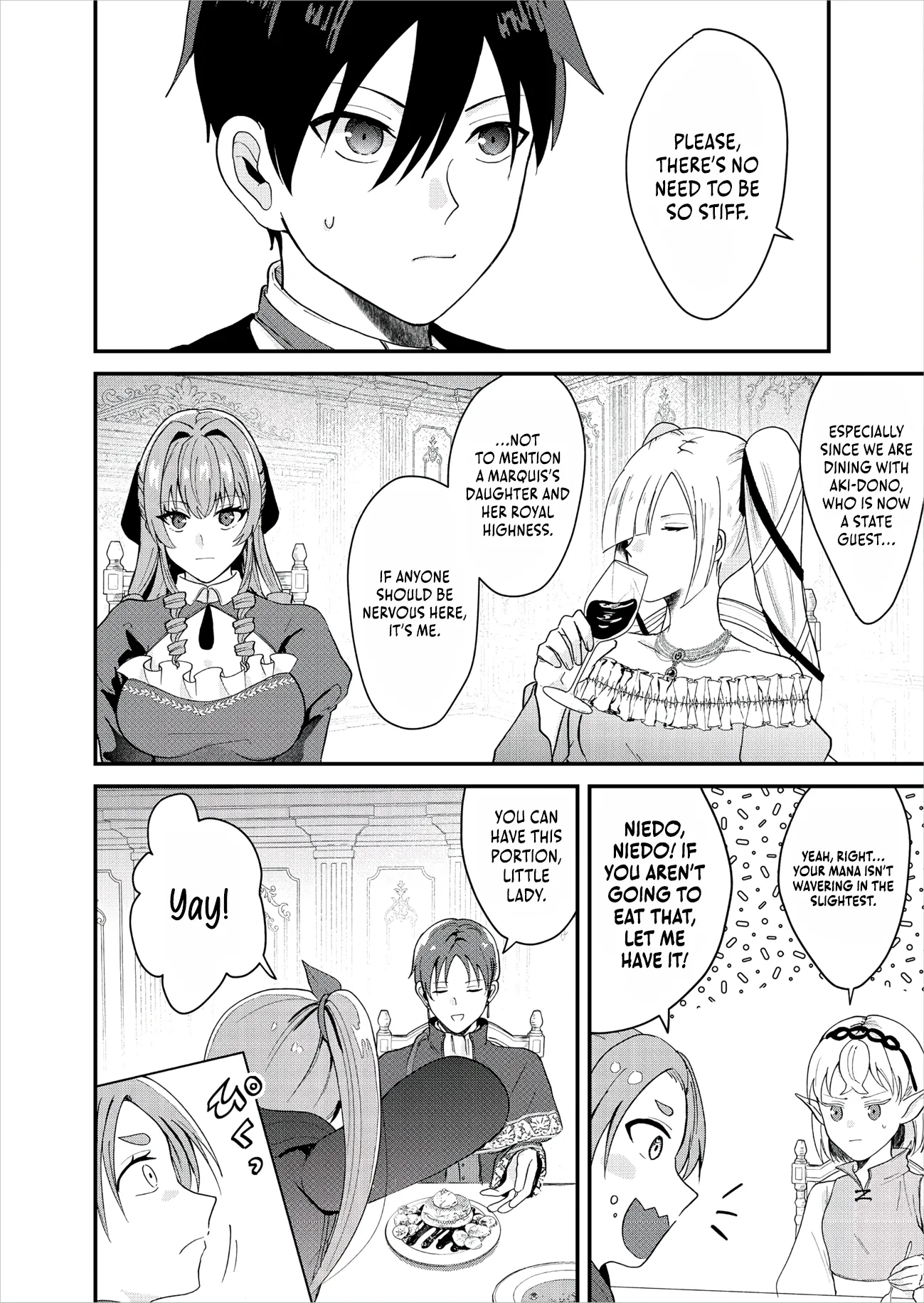 "Sono Hen no Kusa demo Kuttoke" to Tsuihou Sareta Munou Skill [Shokubutsugui] Mochi Tenseisha, Elf no Sato de Maboroshi no Shokubutsu o Tabete Musou Suru Chapter 30 page 4