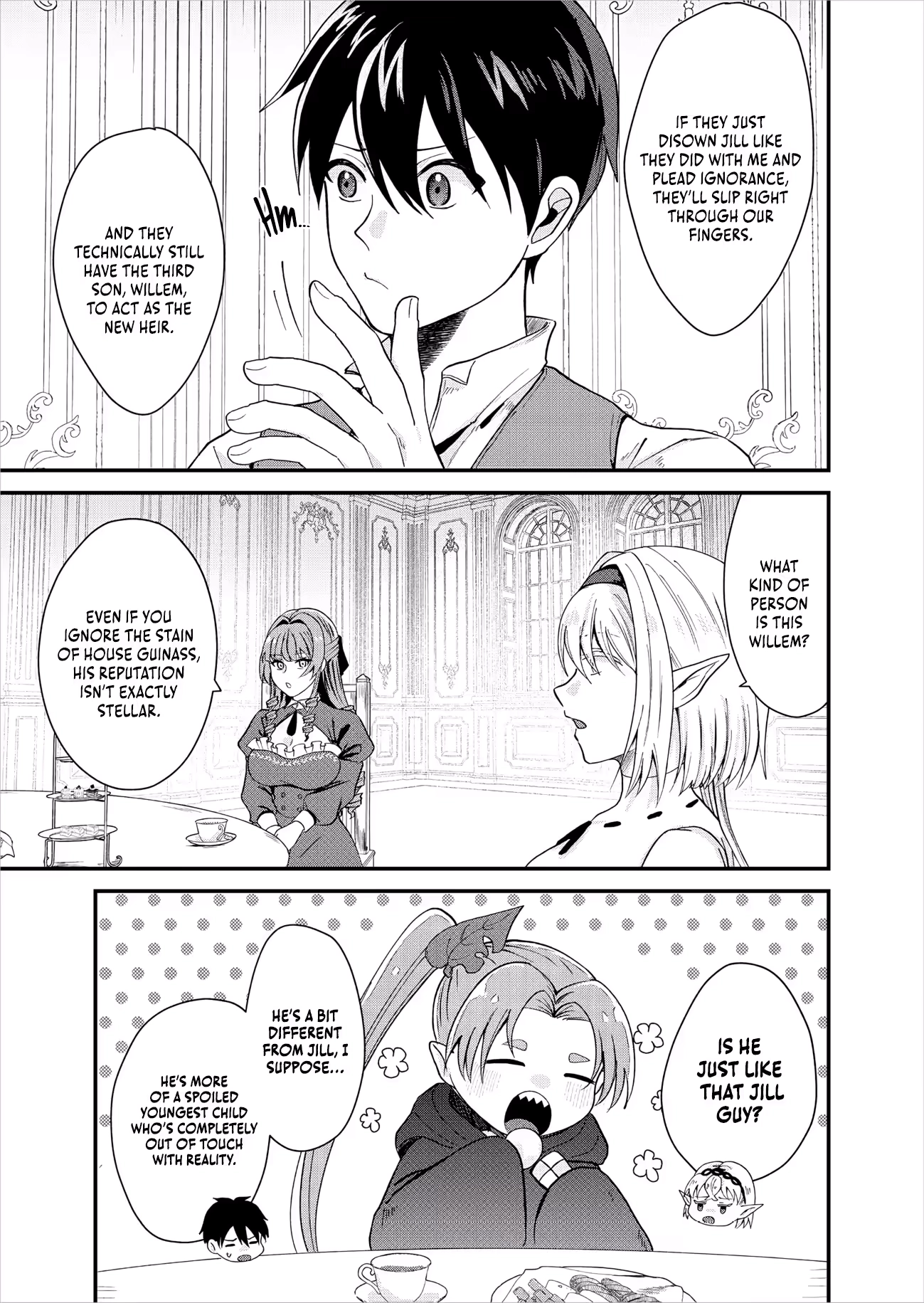 "Sono Hen no Kusa demo Kuttoke" to Tsuihou Sareta Munou Skill [Shokubutsugui] Mochi Tenseisha, Elf no Sato de Maboroshi no Shokubutsu o Tabete Musou Suru Chapter 32 page 12