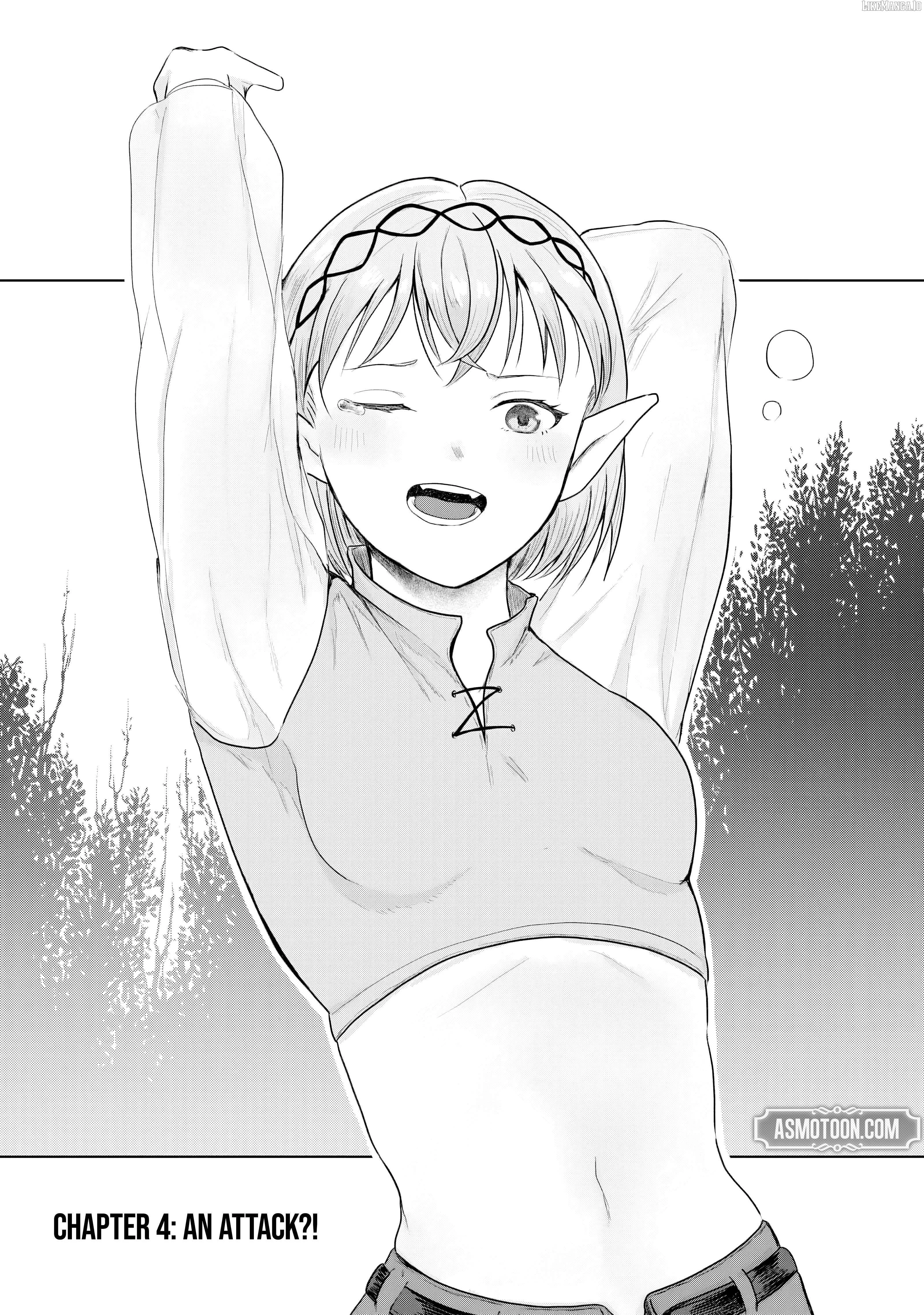 "Sono Hen no Kusa demo Kuttoke" to Tsuihou Sareta Munou Skill [Shokubutsugui] Mochi Tenseisha, Elf no Sato de Maboroshi no Shokubutsu o Tabete Musou Suru Chapter 4 page 2