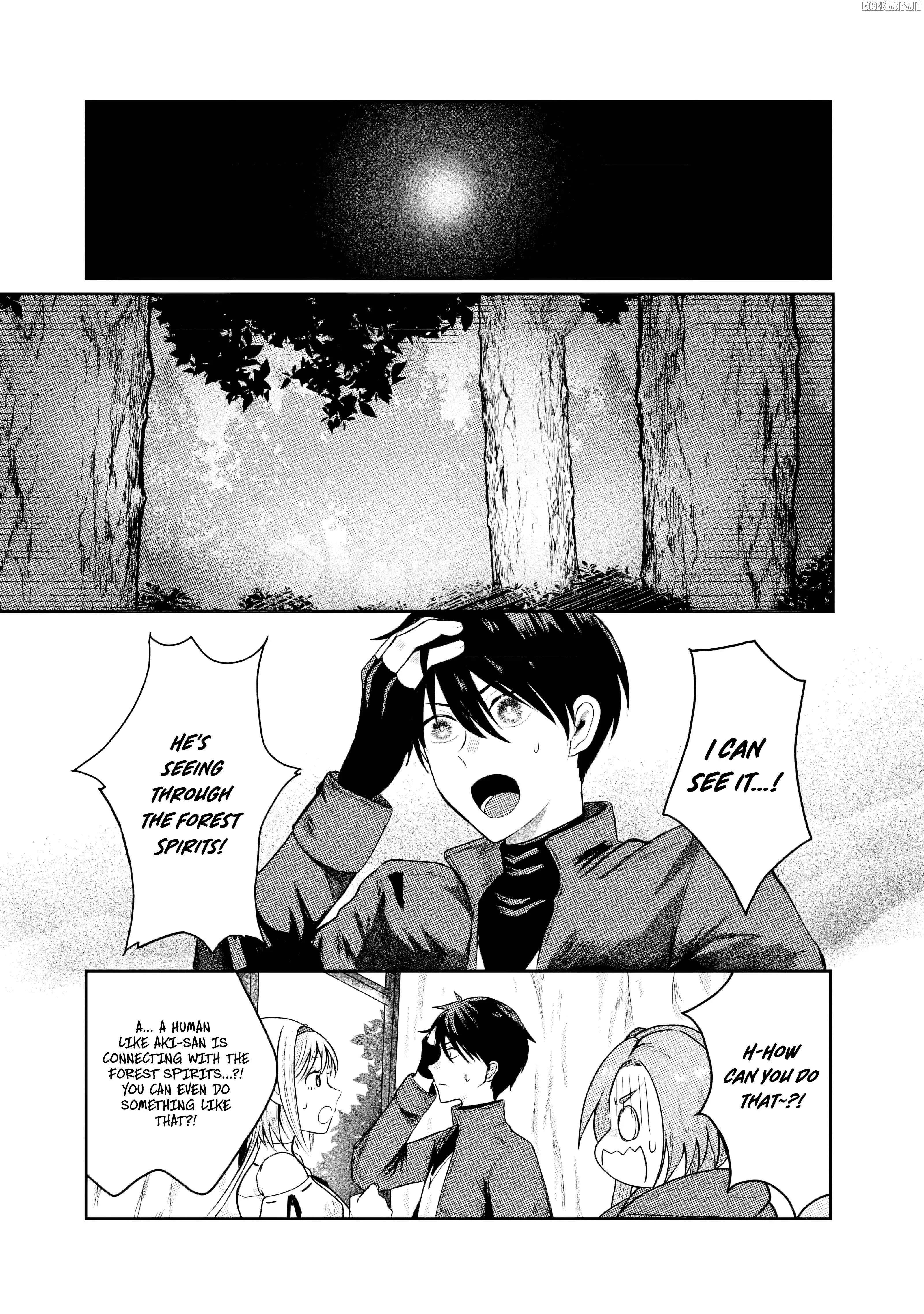 "Sono Hen no Kusa demo Kuttoke" to Tsuihou Sareta Munou Skill [Shokubutsugui] Mochi Tenseisha, Elf no Sato de Maboroshi no Shokubutsu o Tabete Musou Suru Chapter 4 page 5