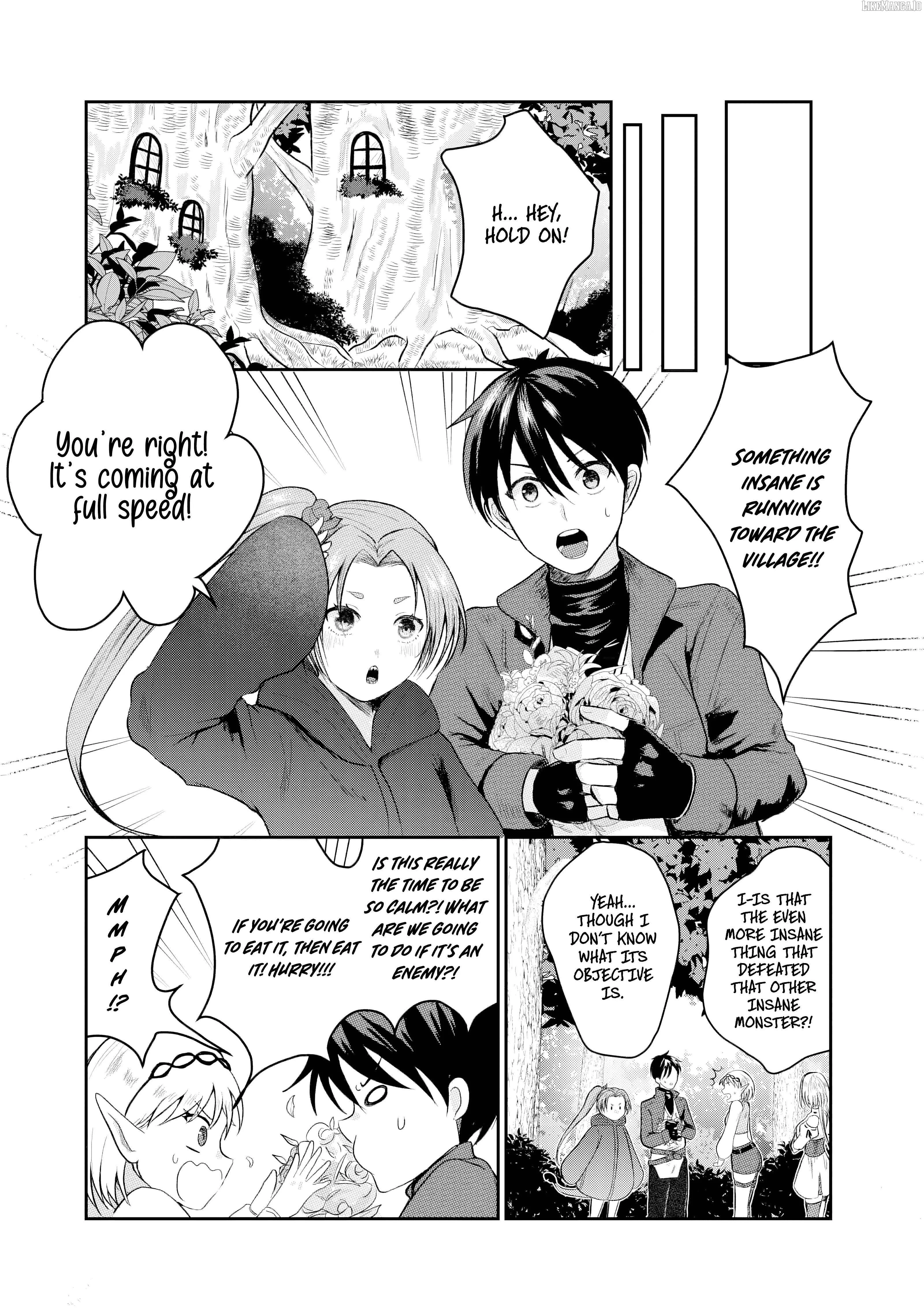 "Sono Hen no Kusa demo Kuttoke" to Tsuihou Sareta Munou Skill [Shokubutsugui] Mochi Tenseisha, Elf no Sato de Maboroshi no Shokubutsu o Tabete Musou Suru Chapter 5 page 7