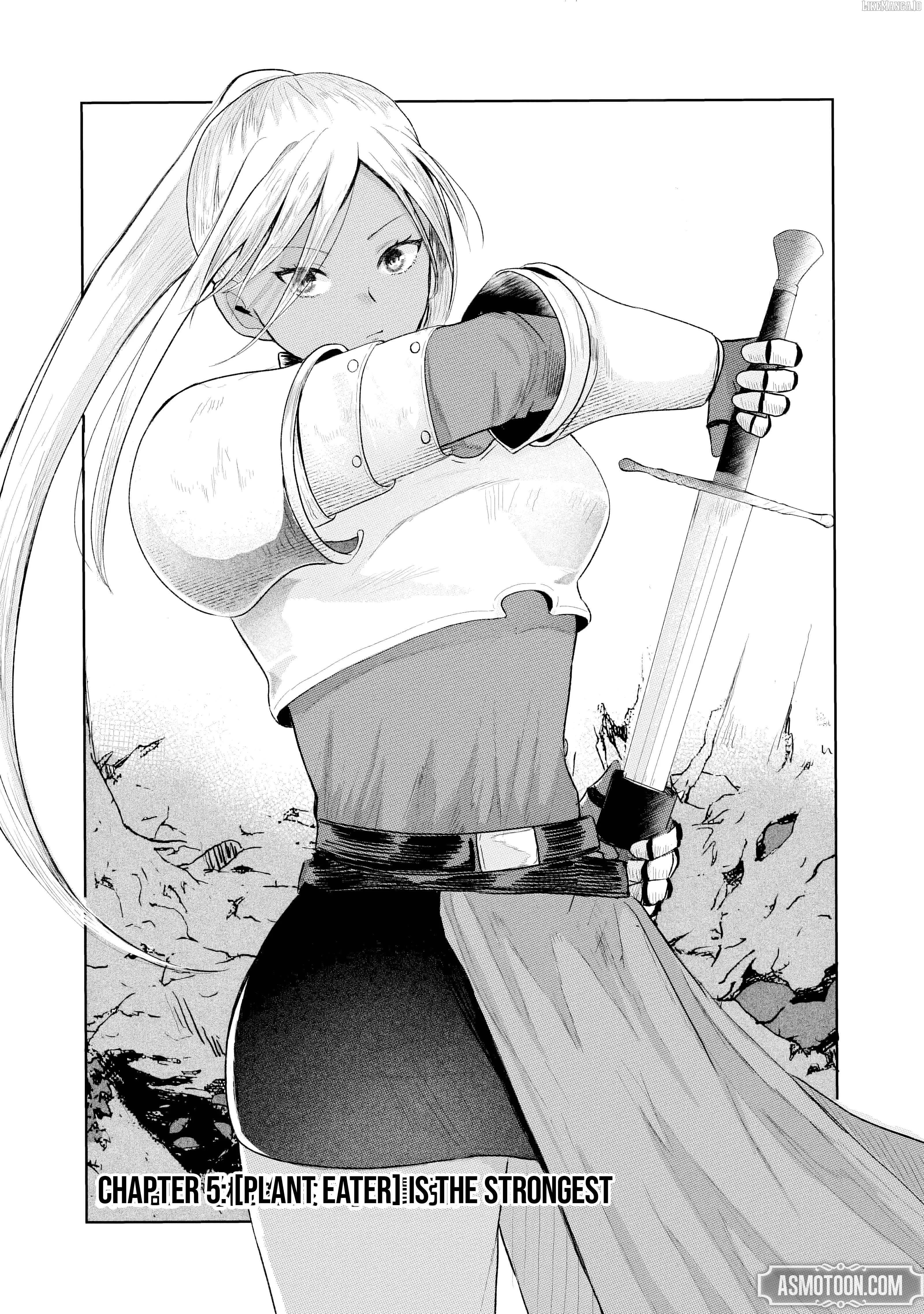 "Sono Hen no Kusa demo Kuttoke" to Tsuihou Sareta Munou Skill [Shokubutsugui] Mochi Tenseisha, Elf no Sato de Maboroshi no Shokubutsu o Tabete Musou Suru Chapter 5 page 1