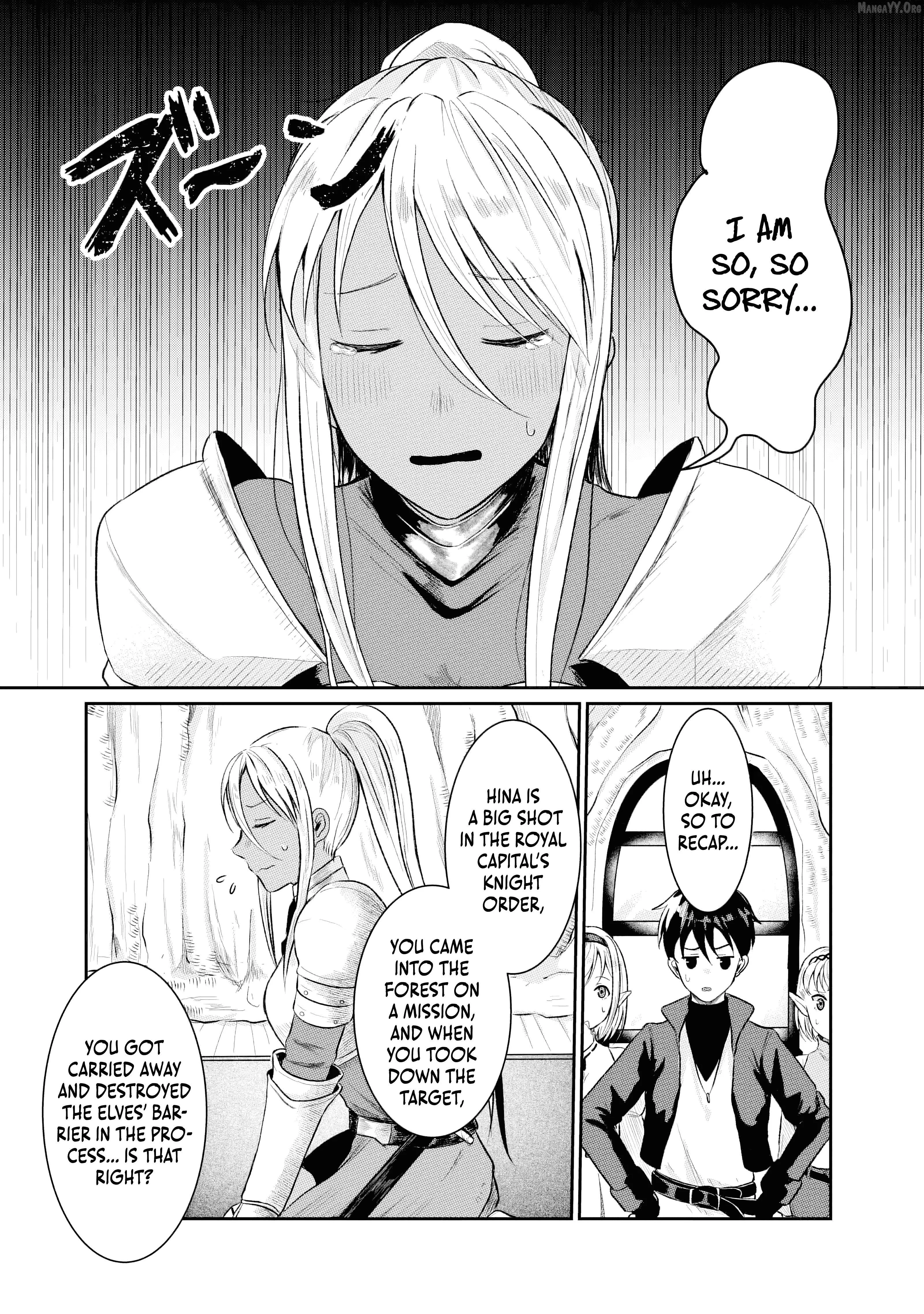 "Sono Hen no Kusa demo Kuttoke" to Tsuihou Sareta Munou Skill [Shokubutsugui] Mochi Tenseisha, Elf no Sato de Maboroshi no Shokubutsu o Tabete Musou Suru Chapter 6 page 3