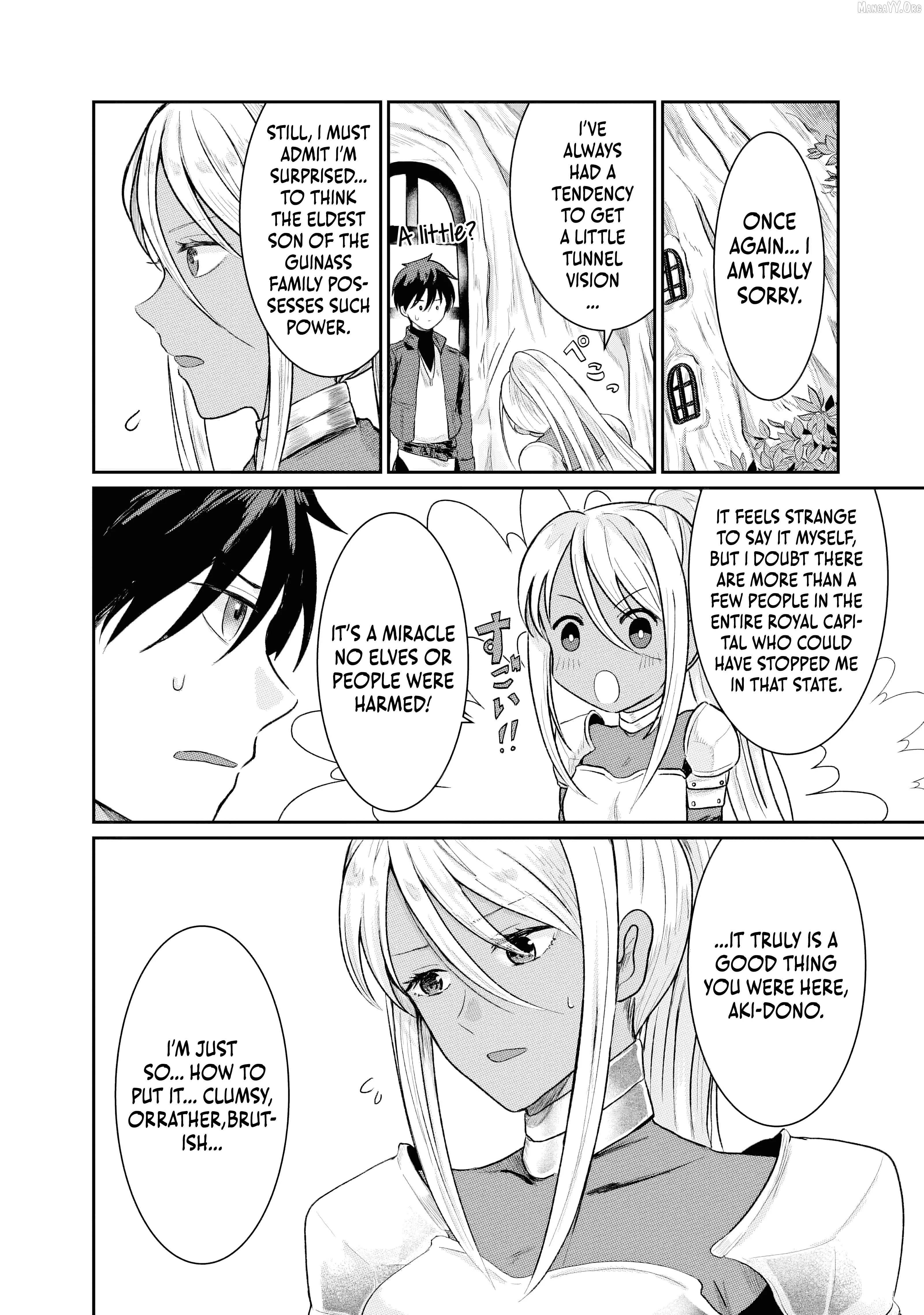 "Sono Hen no Kusa demo Kuttoke" to Tsuihou Sareta Munou Skill [Shokubutsugui] Mochi Tenseisha, Elf no Sato de Maboroshi no Shokubutsu o Tabete Musou Suru Chapter 6 page 6
