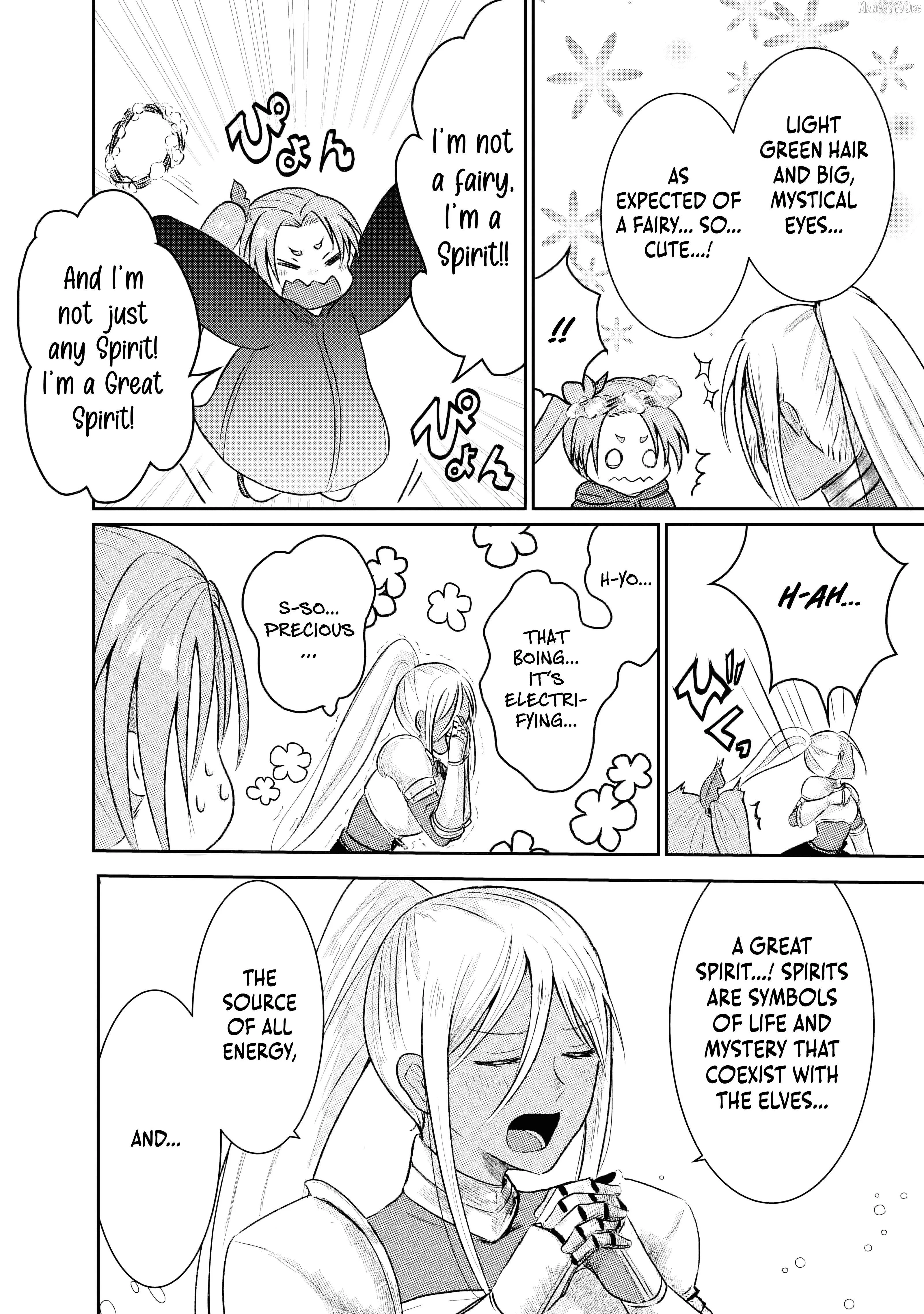 "Sono Hen no Kusa demo Kuttoke" to Tsuihou Sareta Munou Skill [Shokubutsugui] Mochi Tenseisha, Elf no Sato de Maboroshi no Shokubutsu o Tabete Musou Suru Chapter 6 page 12