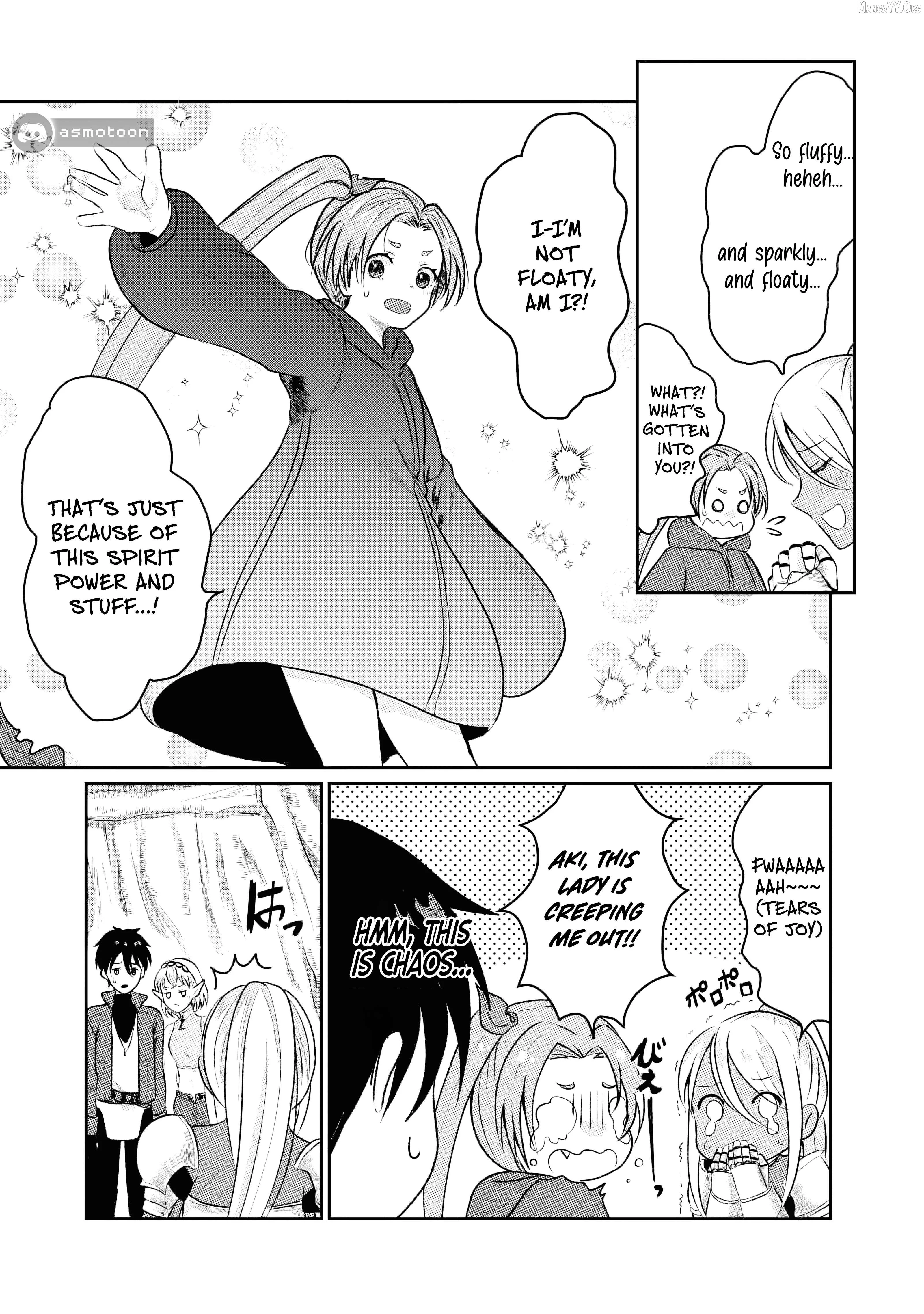 "Sono Hen no Kusa demo Kuttoke" to Tsuihou Sareta Munou Skill [Shokubutsugui] Mochi Tenseisha, Elf no Sato de Maboroshi no Shokubutsu o Tabete Musou Suru Chapter 6 page 13