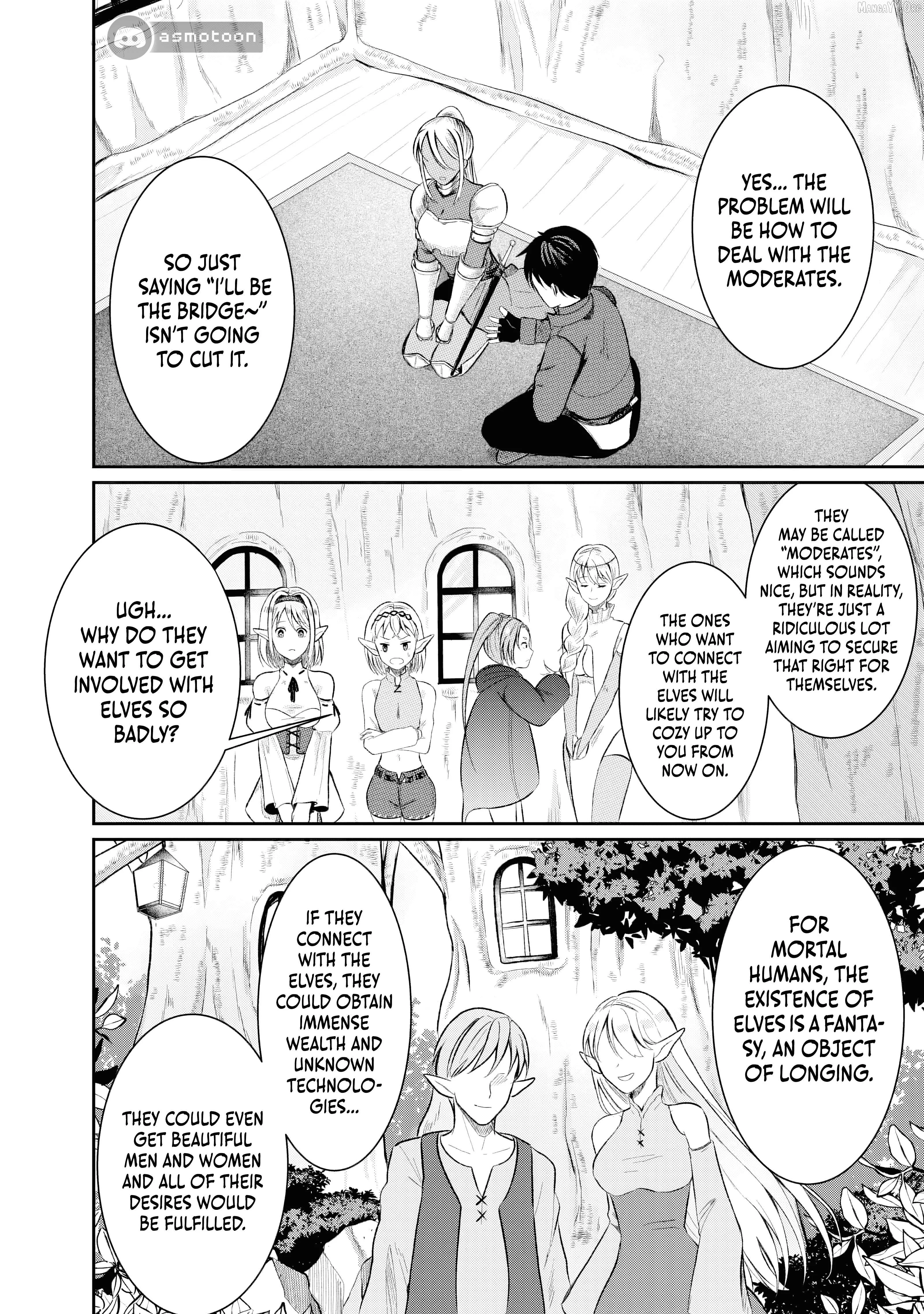 "Sono Hen no Kusa demo Kuttoke" to Tsuihou Sareta Munou Skill [Shokubutsugui] Mochi Tenseisha, Elf no Sato de Maboroshi no Shokubutsu o Tabete Musou Suru Chapter 7 page 9