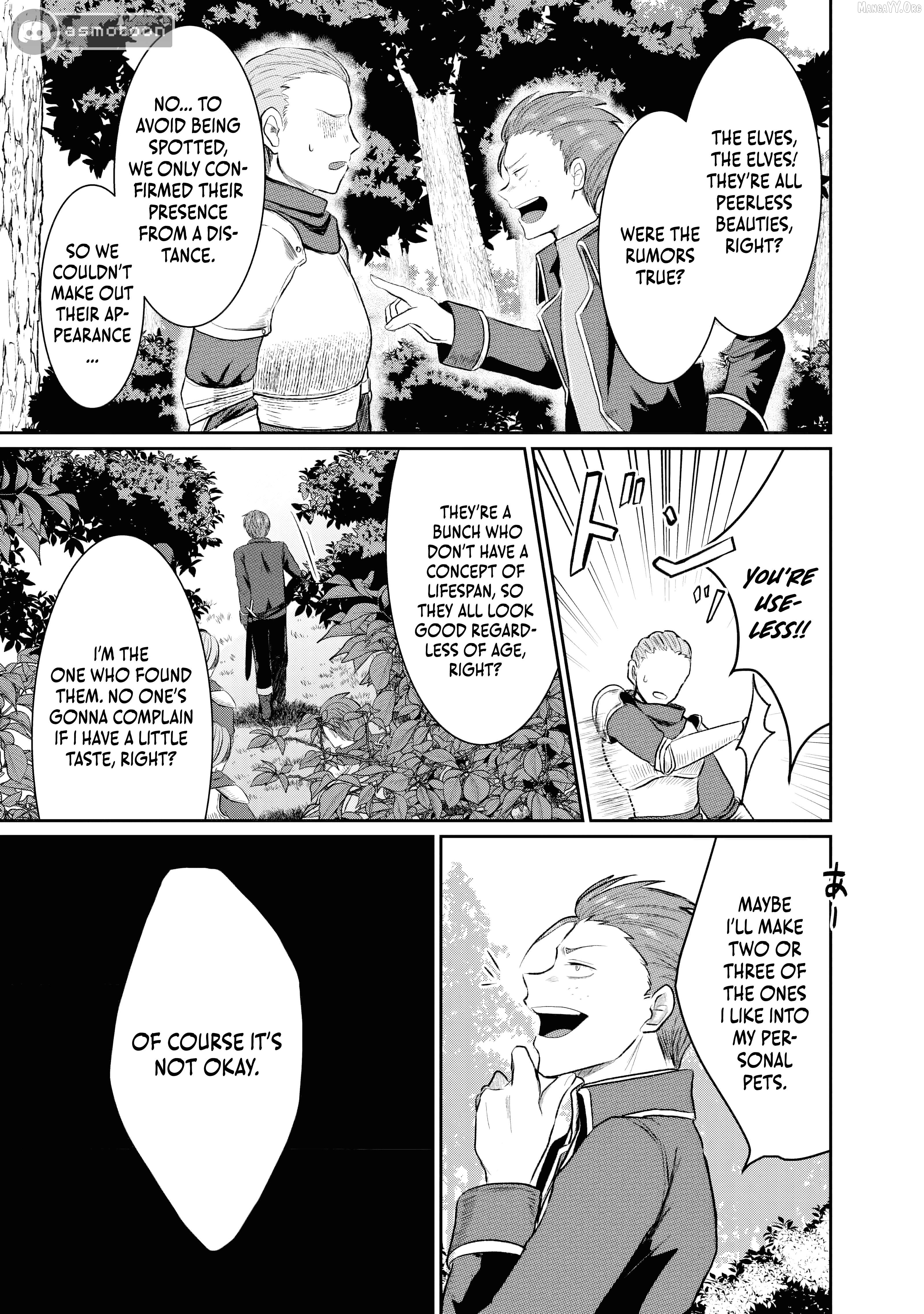 "Sono Hen no Kusa demo Kuttoke" to Tsuihou Sareta Munou Skill [Shokubutsugui] Mochi Tenseisha, Elf no Sato de Maboroshi no Shokubutsu o Tabete Musou Suru Chapter 8 page 7