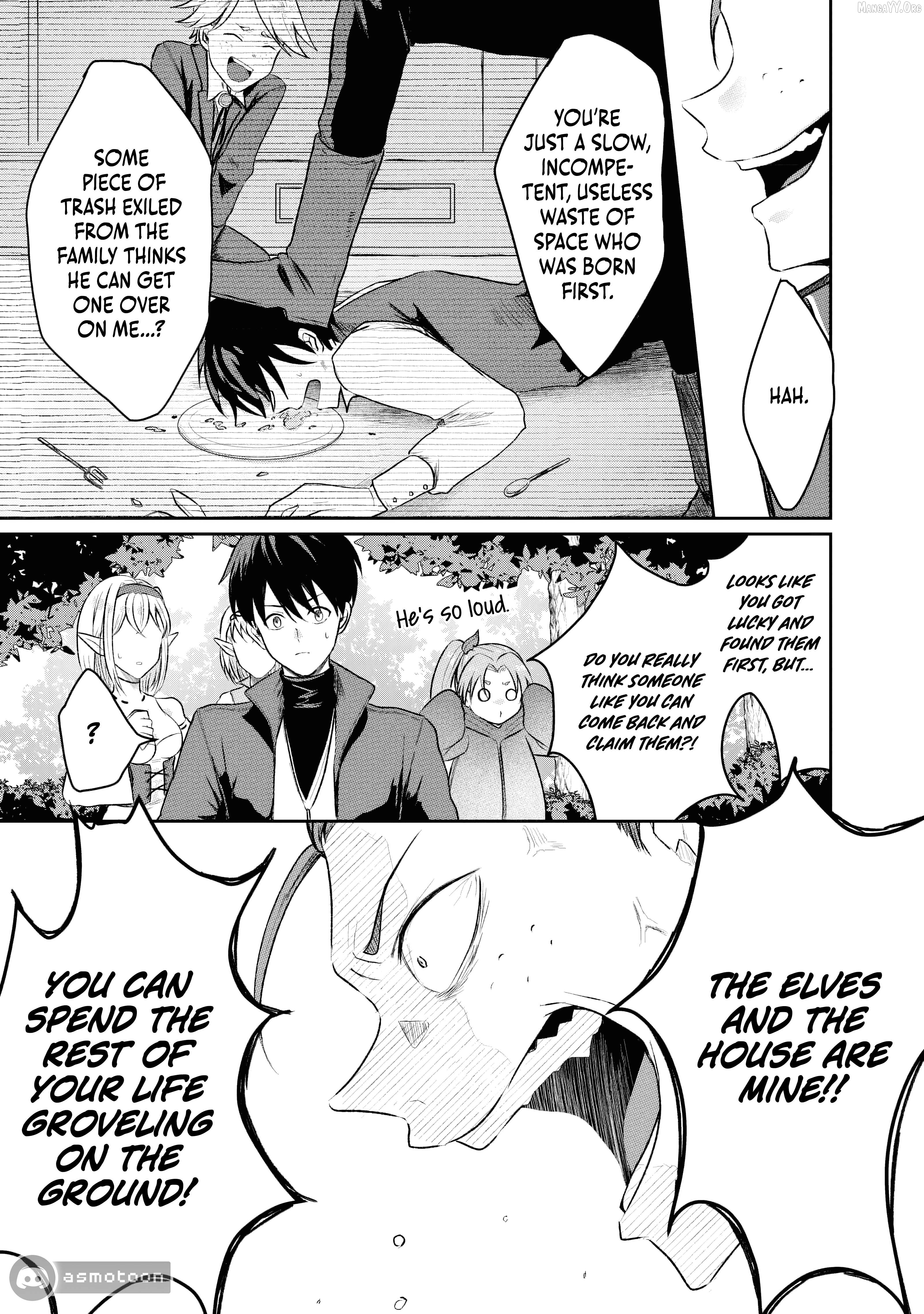 "Sono Hen no Kusa demo Kuttoke" to Tsuihou Sareta Munou Skill [Shokubutsugui] Mochi Tenseisha, Elf no Sato de Maboroshi no Shokubutsu o Tabete Musou Suru Chapter 8 page 11