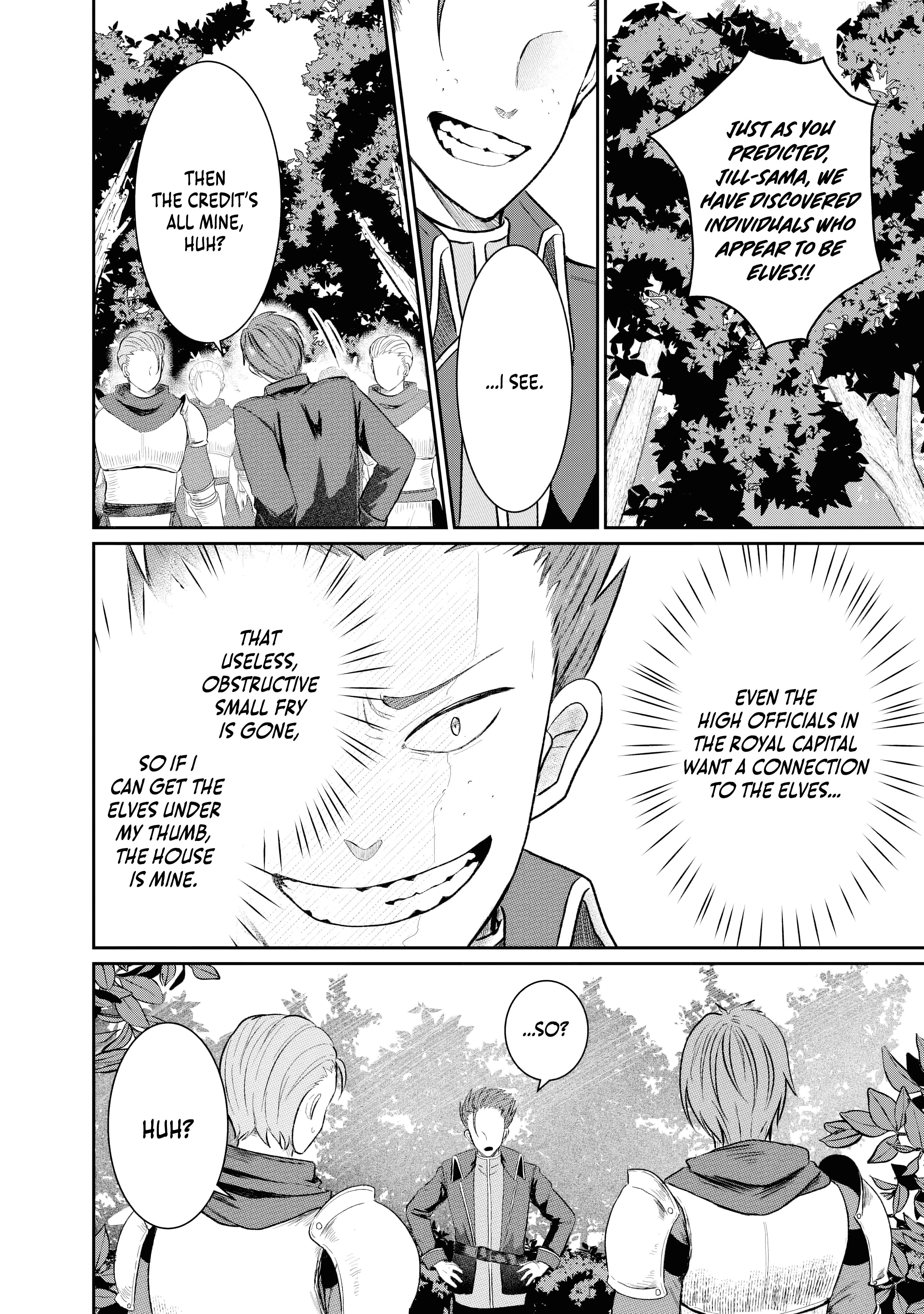 "Sono Hen no Kusa demo Kuttoke" to Tsuihou Sareta Munou Skill [Shokubutsugui] Mochi Tenseisha, Elf no Sato de Maboroshi no Shokubutsu o Tabete Musou Suru Chapter 8 page 6