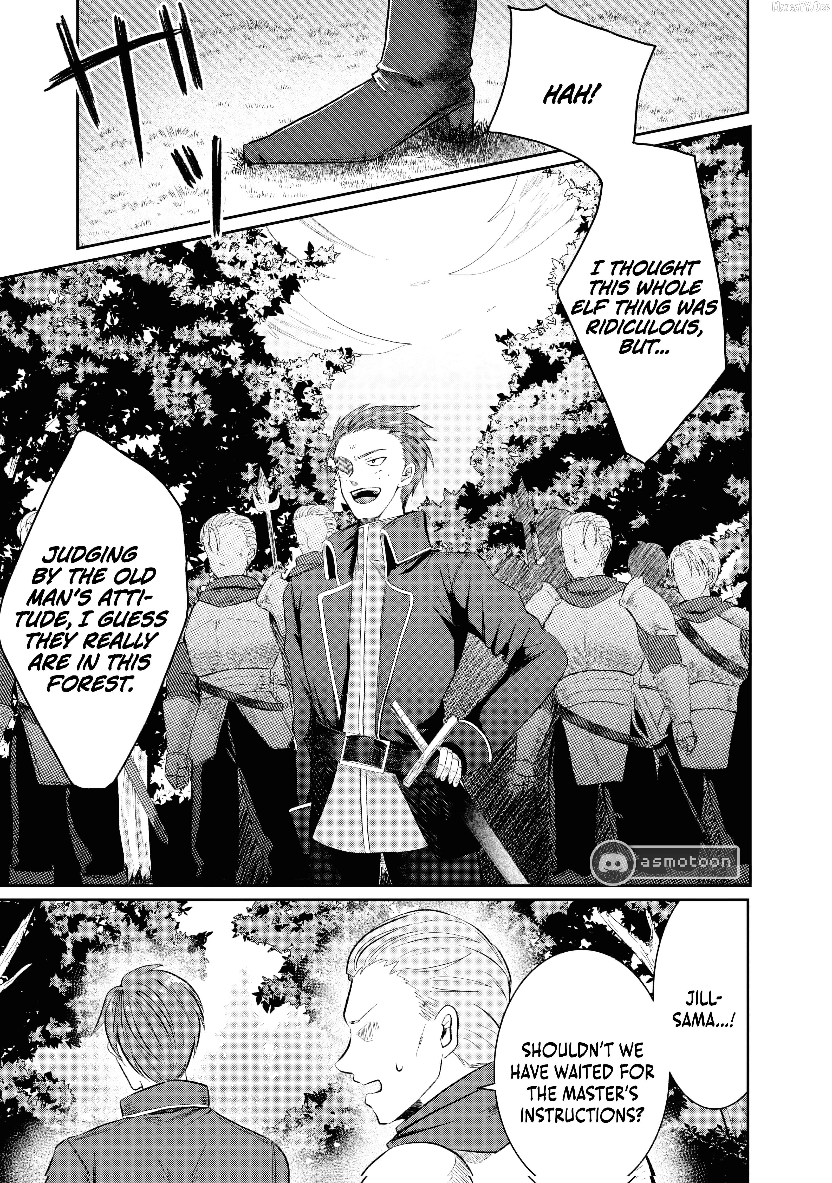 "Sono Hen no Kusa demo Kuttoke" to Tsuihou Sareta Munou Skill [Shokubutsugui] Mochi Tenseisha, Elf no Sato de Maboroshi no Shokubutsu o Tabete Musou Suru Chapter 8 page 23