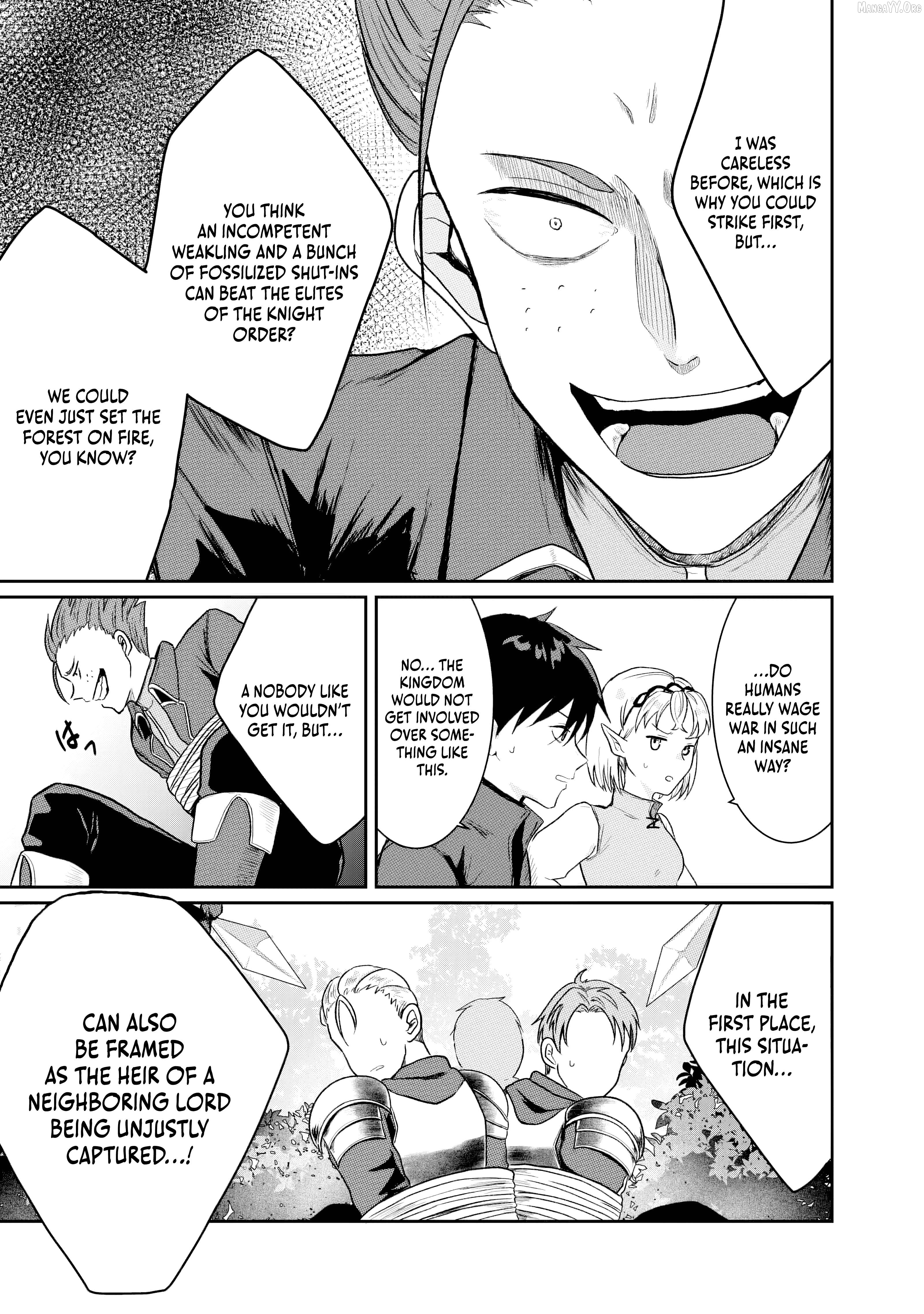 "Sono Hen no Kusa demo Kuttoke" to Tsuihou Sareta Munou Skill [Shokubutsugui] Mochi Tenseisha, Elf no Sato de Maboroshi no Shokubutsu o Tabete Musou Suru Chapter 9 page 11