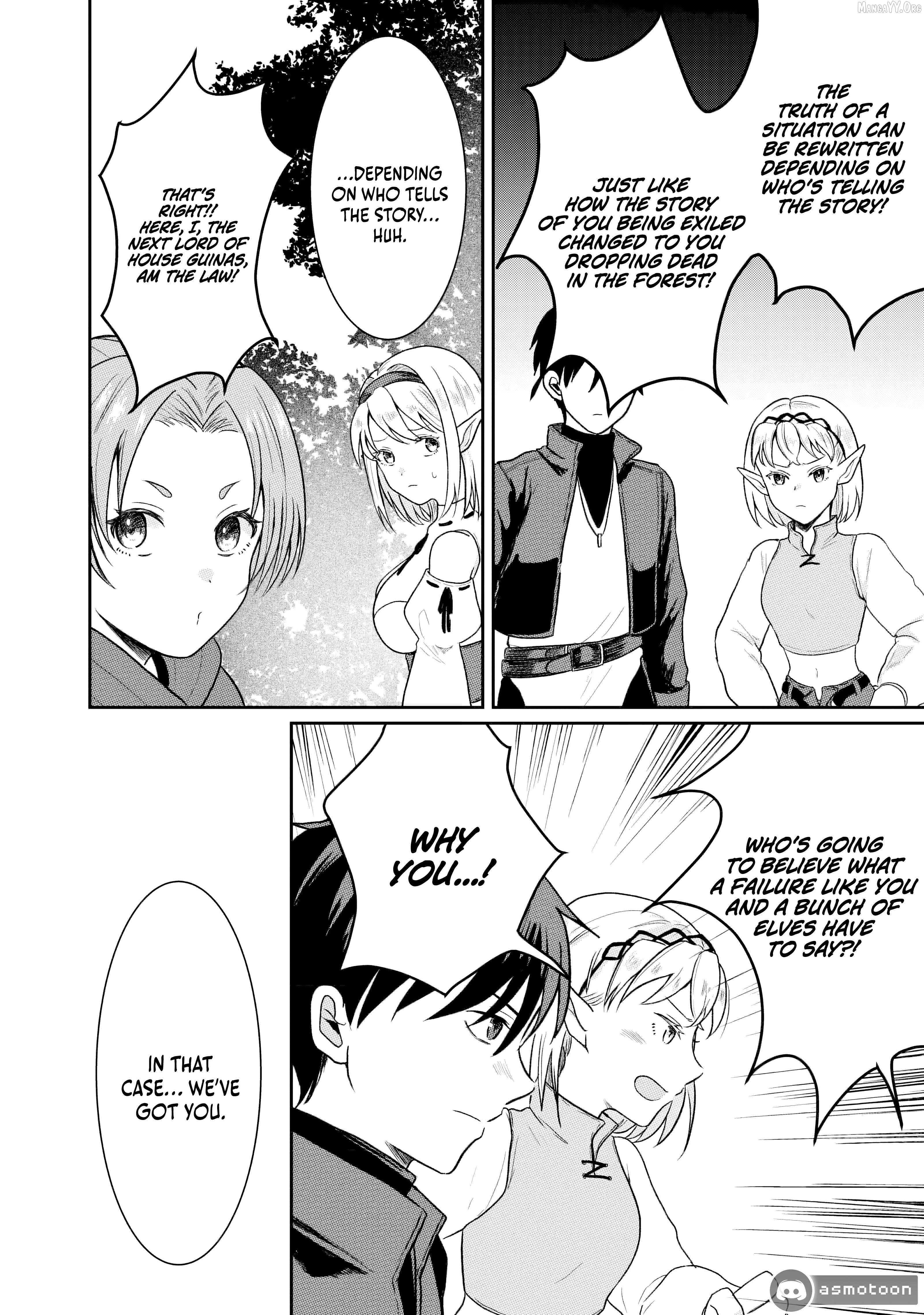 "Sono Hen no Kusa demo Kuttoke" to Tsuihou Sareta Munou Skill [Shokubutsugui] Mochi Tenseisha, Elf no Sato de Maboroshi no Shokubutsu o Tabete Musou Suru Chapter 9 page 12