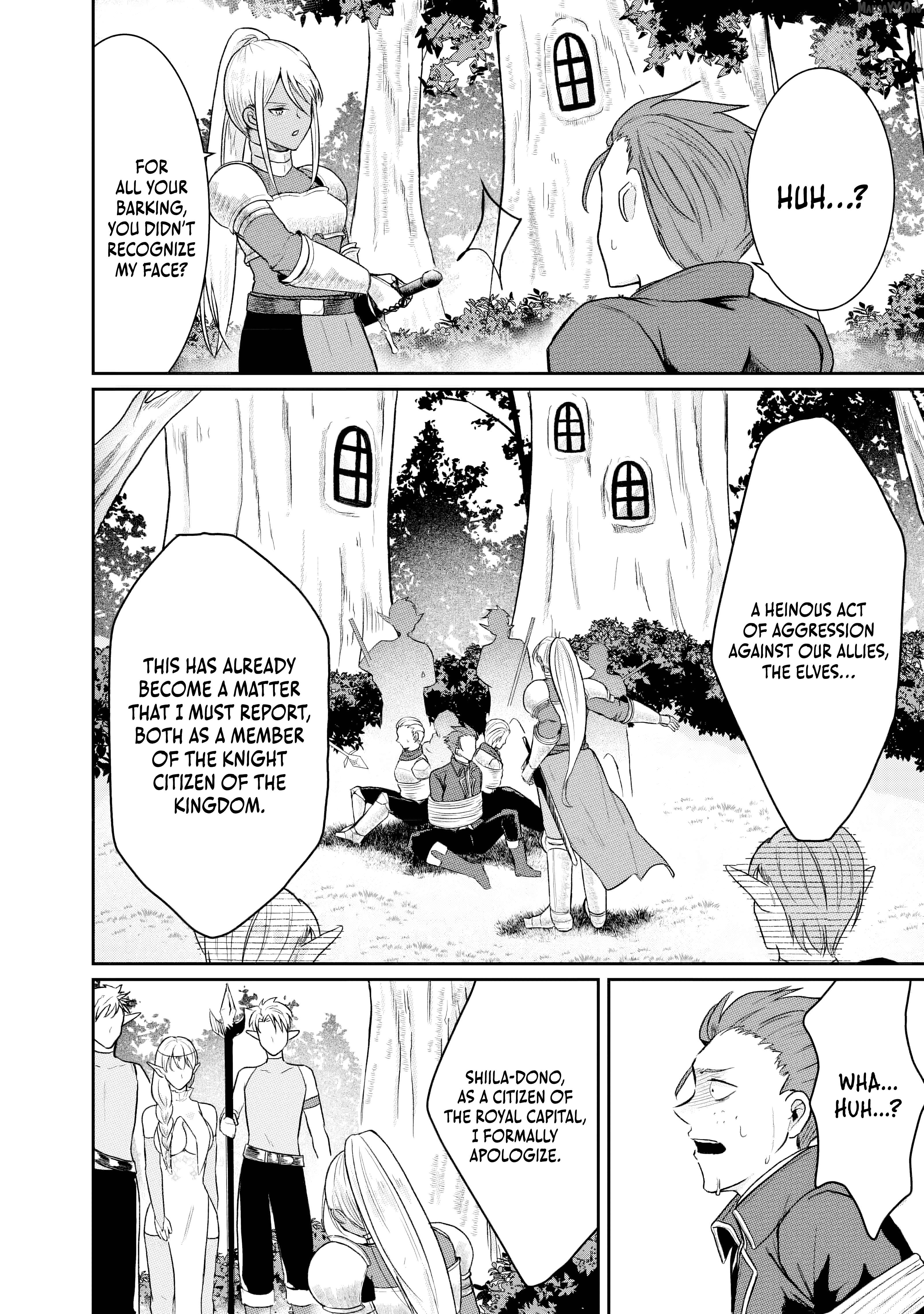"Sono Hen no Kusa demo Kuttoke" to Tsuihou Sareta Munou Skill [Shokubutsugui] Mochi Tenseisha, Elf no Sato de Maboroshi no Shokubutsu o Tabete Musou Suru Chapter 9 page 16
