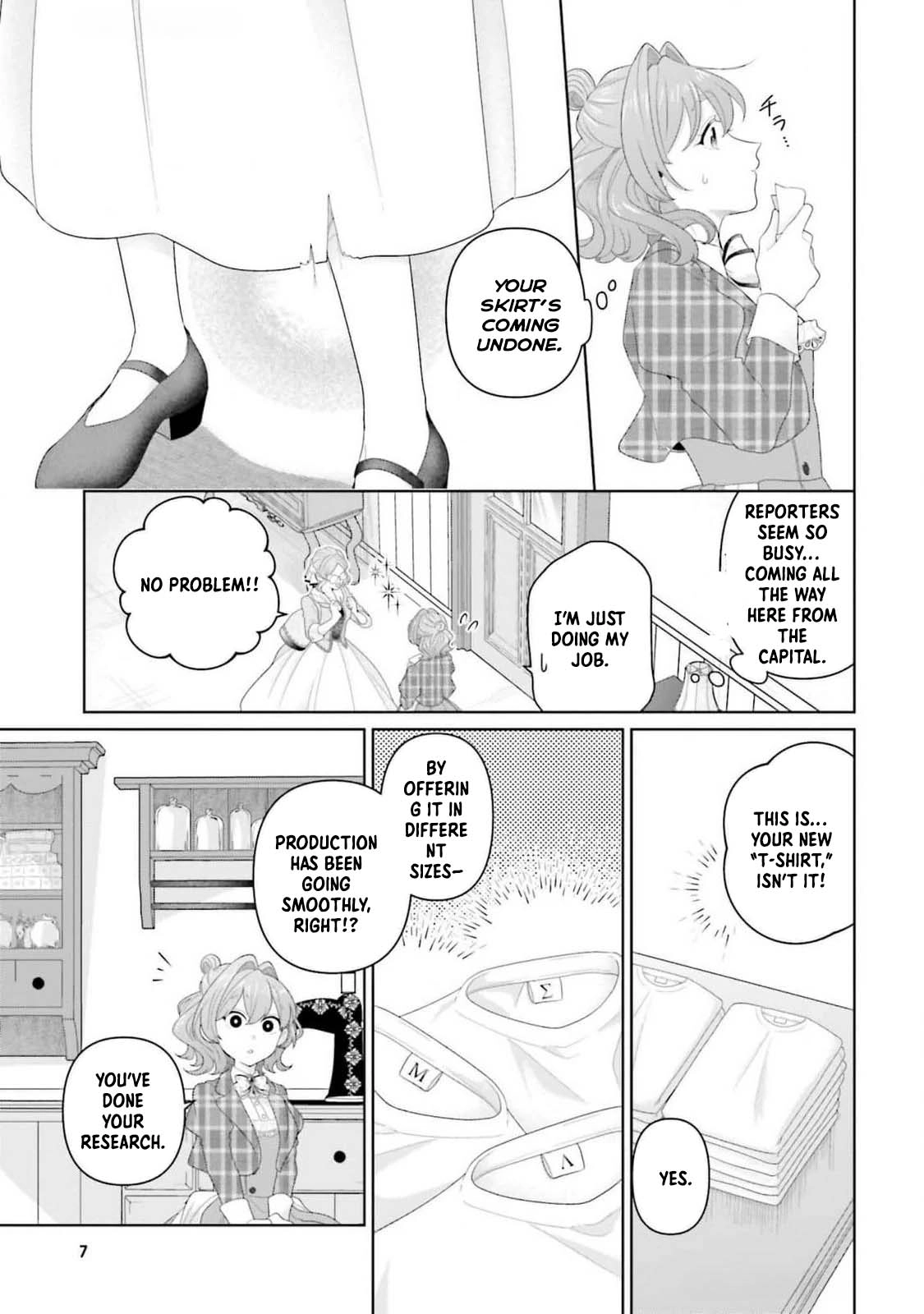 Sophia the Tailor: A Poor Noble Lady Enriching Lives with Modern Clothing Chapter 11 page 4