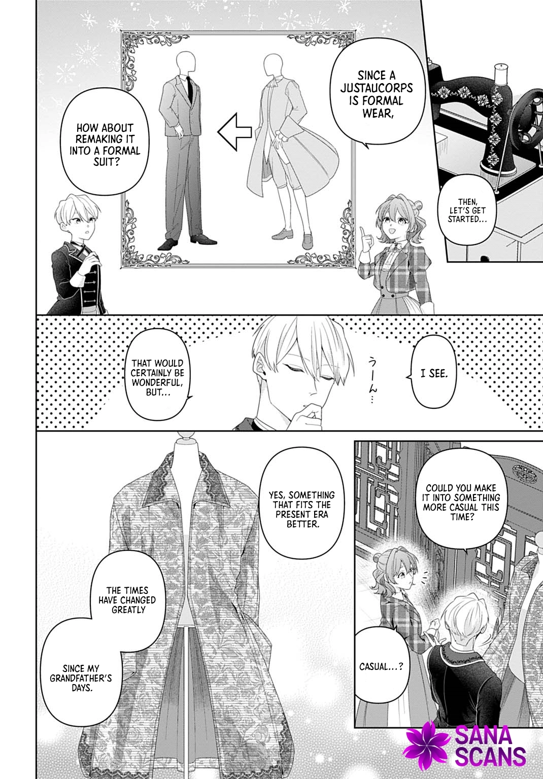 Sophia the Tailor: A Poor Noble Lady Enriching Lives with Modern Clothing Chapter 17 page 8