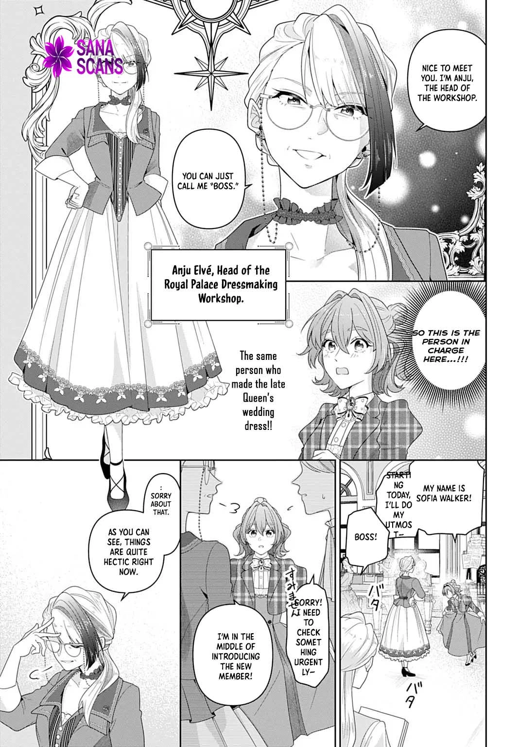 Sophia the Tailor: A Poor Noble Lady Enriching Lives with Modern Clothing Chapter 22 page 3