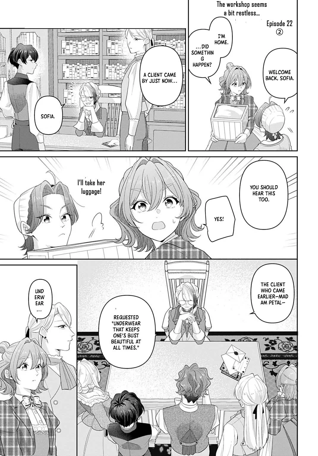 Sophia the Tailor: A Poor Noble Lady Enriching Lives with Modern Clothing Chapter 22 page 17