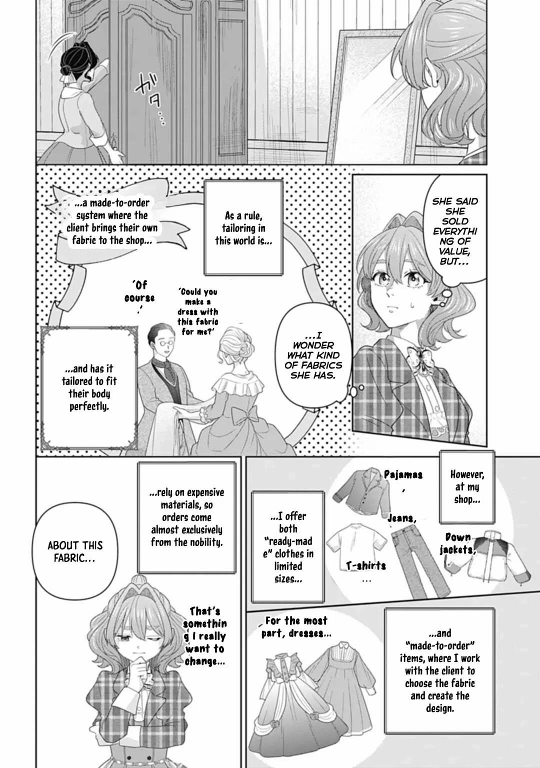 Sophia the Tailor: A Poor Noble Lady Enriching Lives with Modern Clothing Chapter 8 page 12