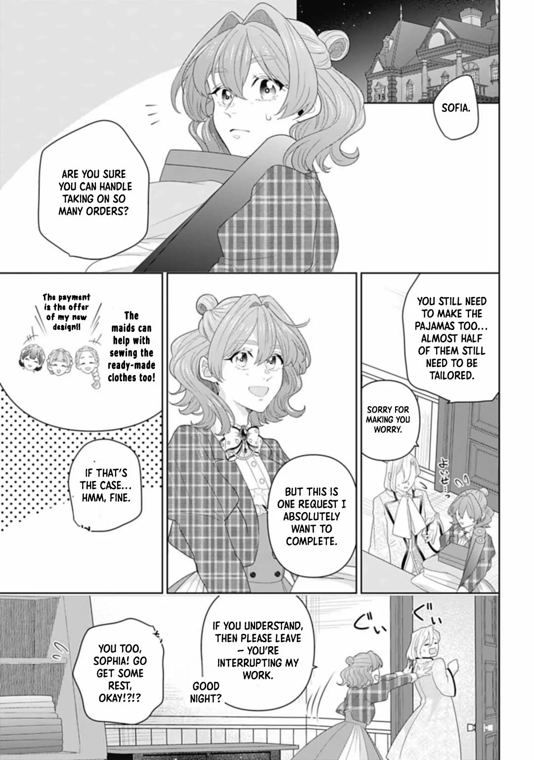 Sophia the Tailor: A Poor Noble Lady Enriching Lives with Modern Clothing Chapter 8 page 23