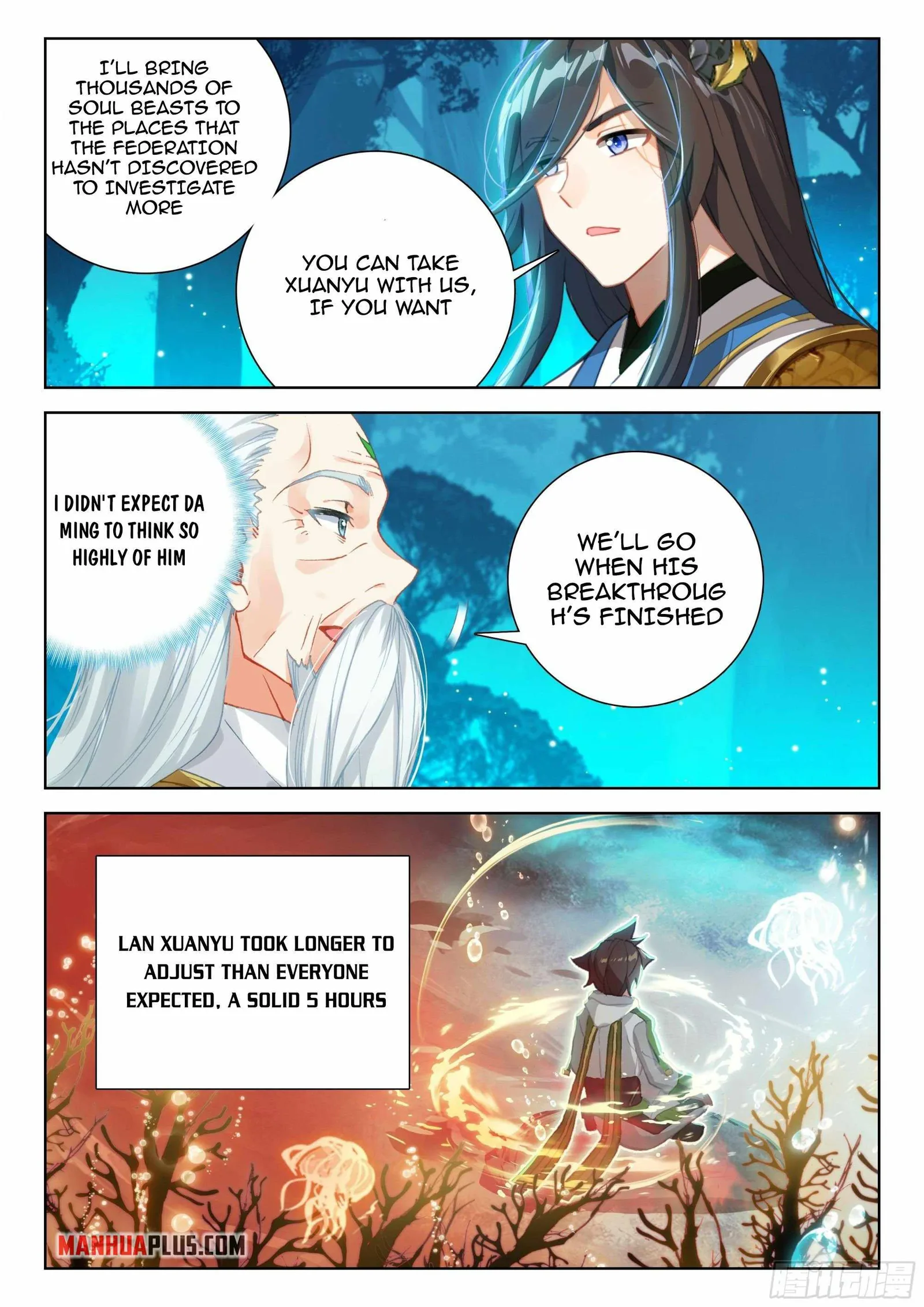Soul Land IV Chapter 350.5 page 8