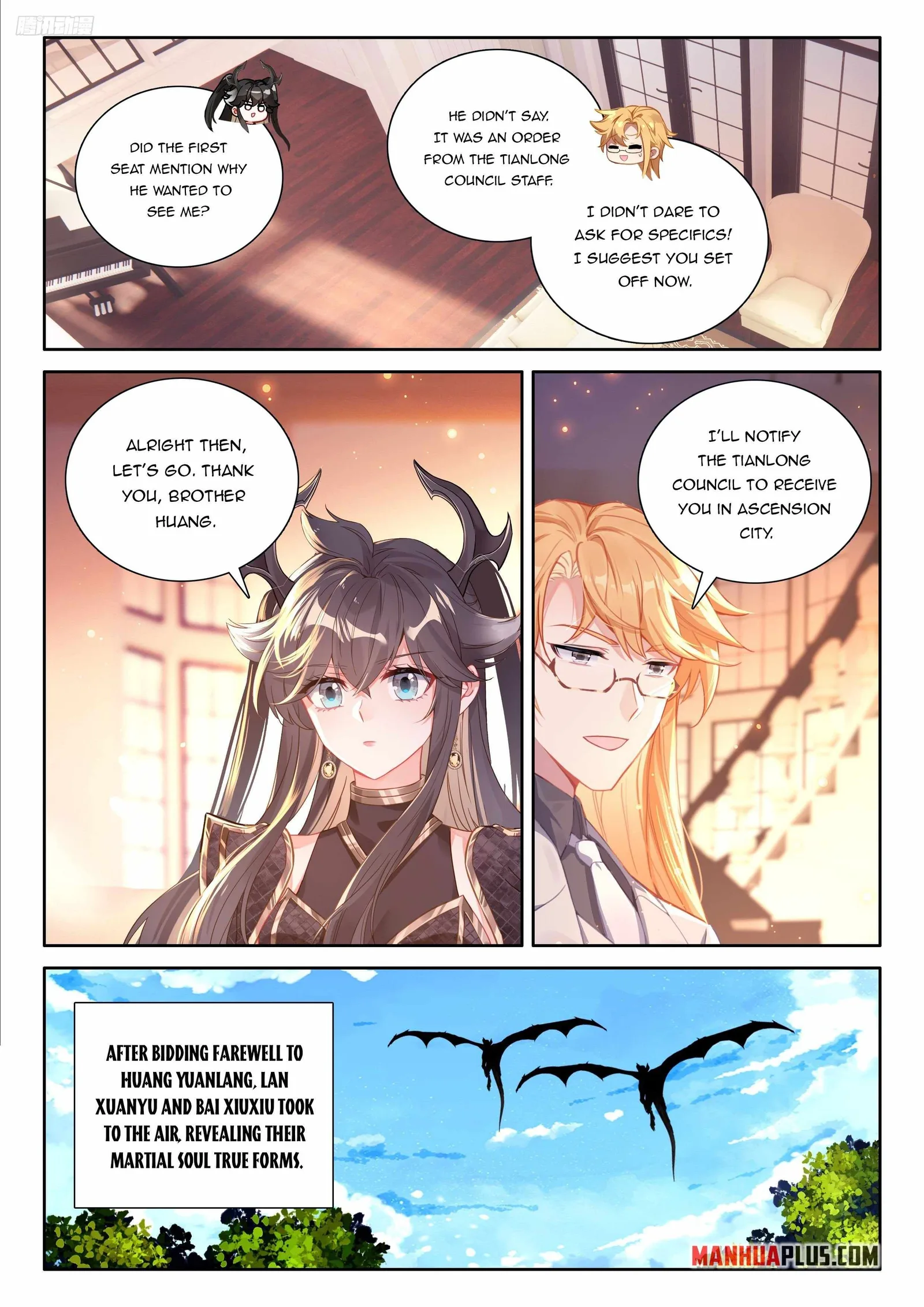 Soul Land IV Chapter 543.5 page 2