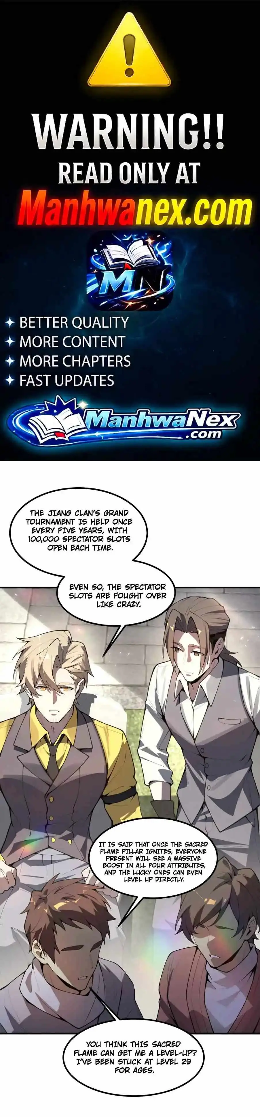 SSS Grade Saint Knight Chapter 186 page 1
