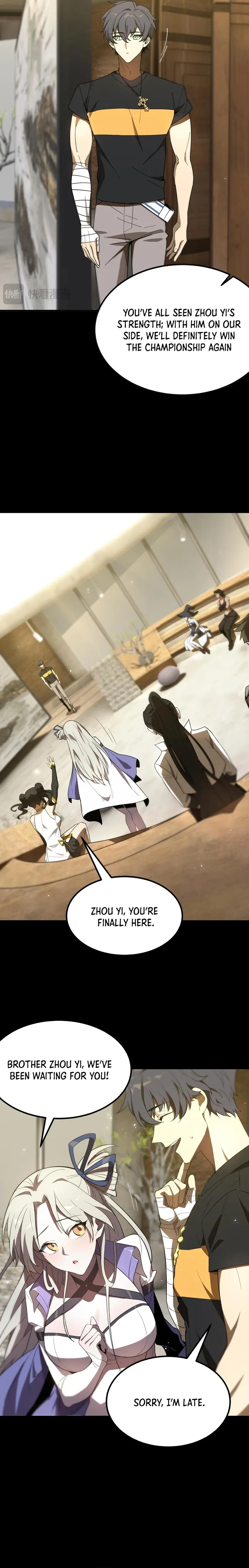 SSS Grade Saint Knight Chapter 35 page 9