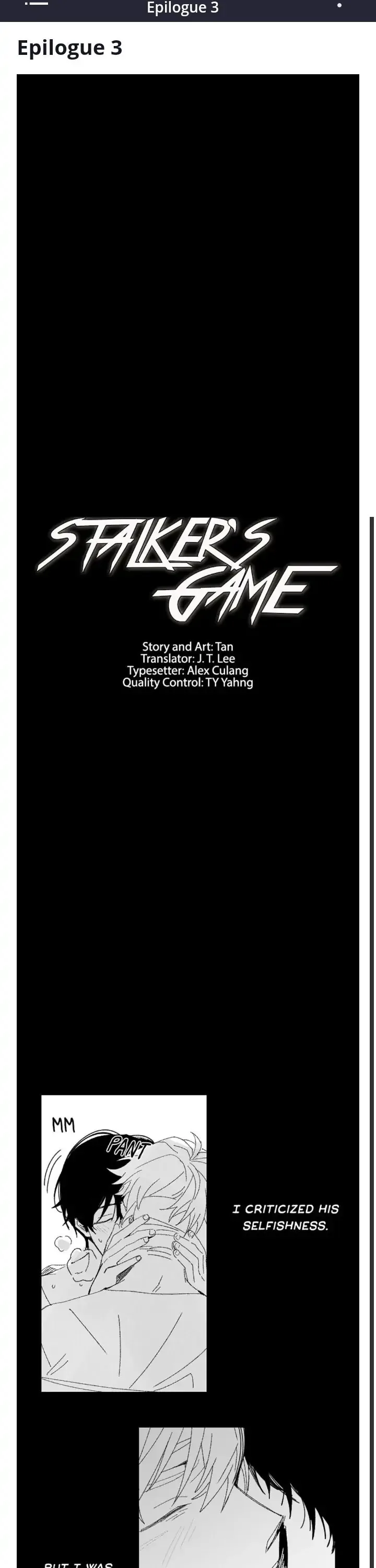 Stalker's Game Chapter 38 page 1