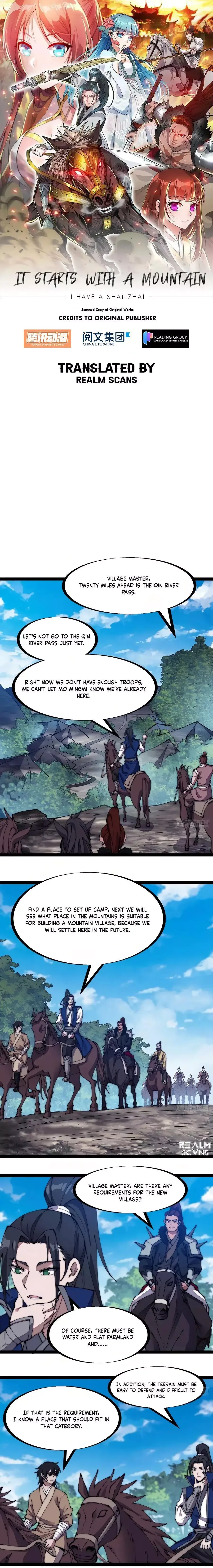 Start a mountain Chapter 267 page 1