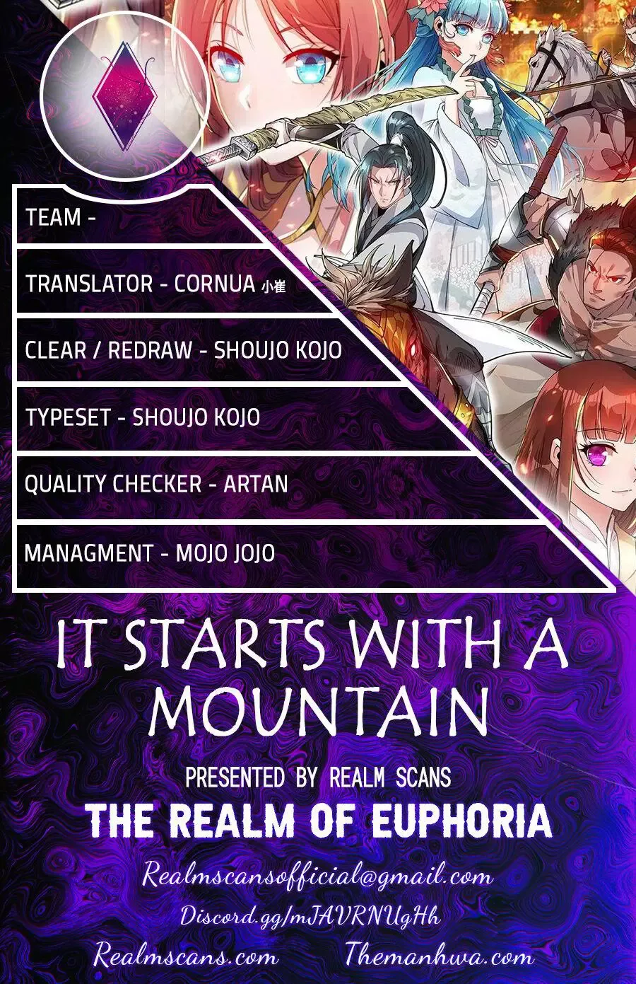 Start a mountain Chapter 34 page 1