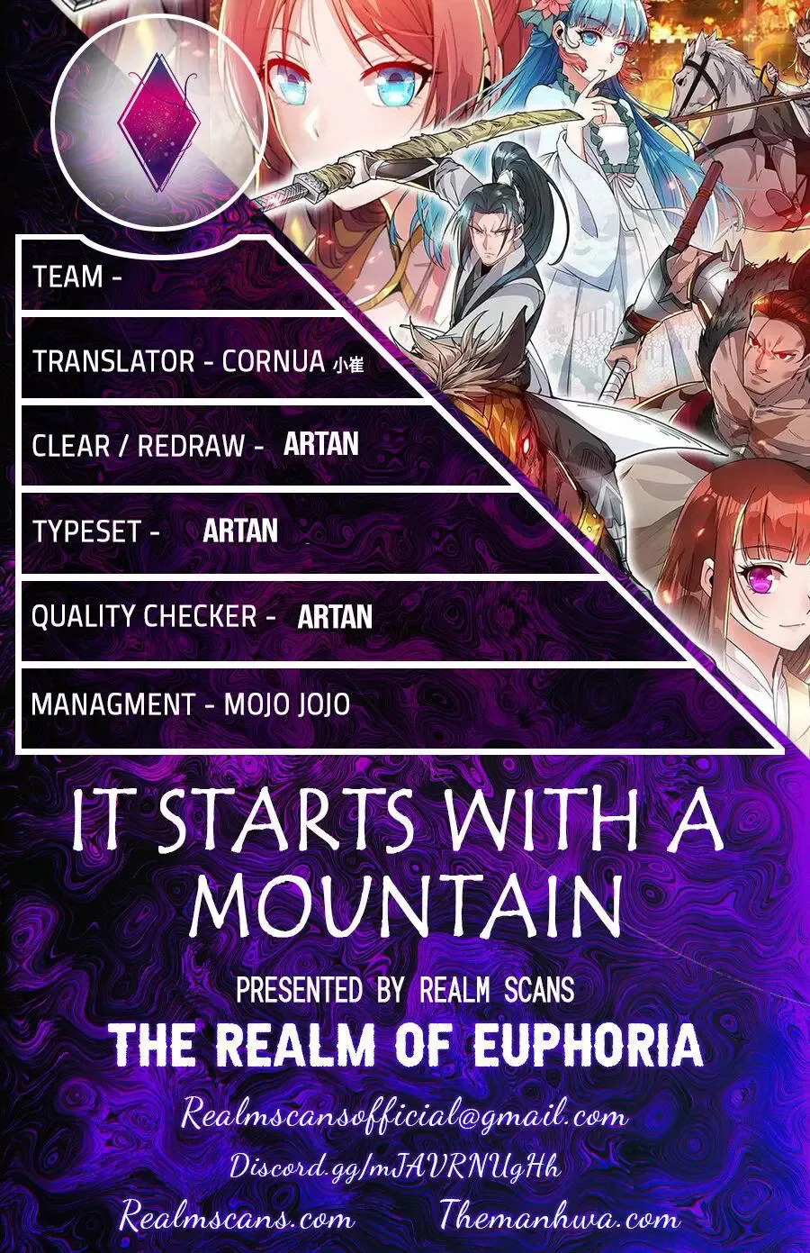Start a mountain Chapter 42 page 1