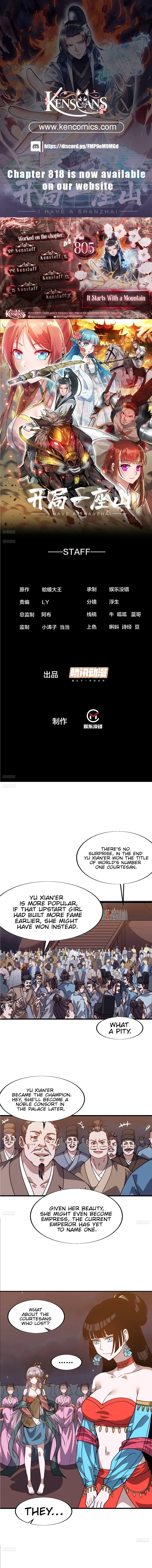 Start a mountain Chapter 805 page 1
