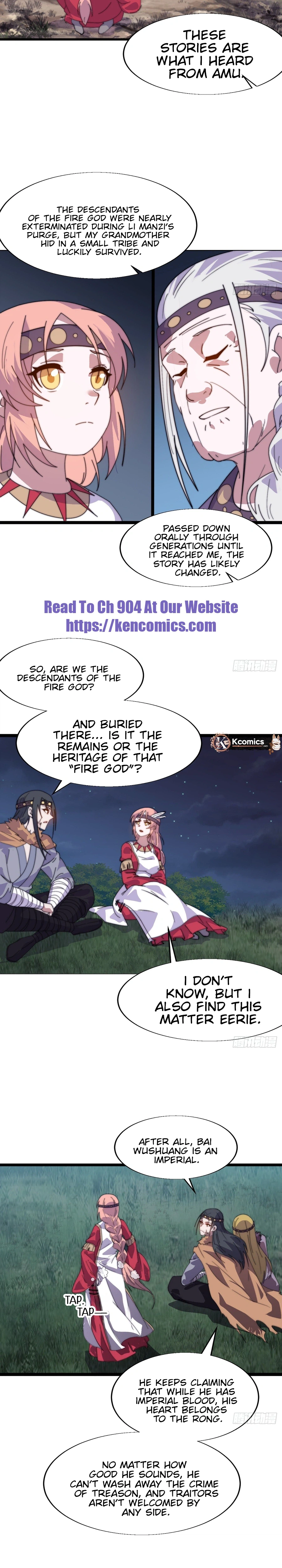 Start a mountain Chapter 871 page 13