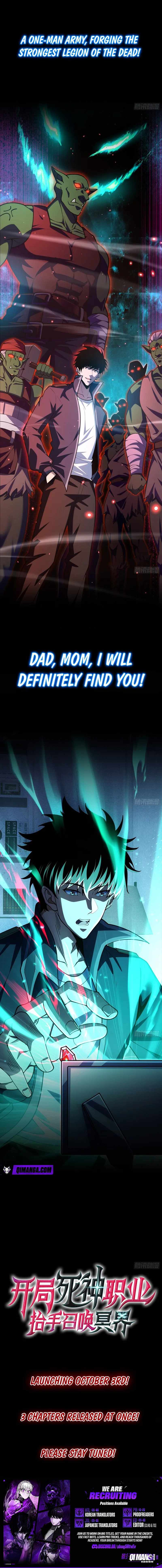 Starting as the Reaper: Raising My Hand to Summon the Netherworld Chapter 0.1 page 3