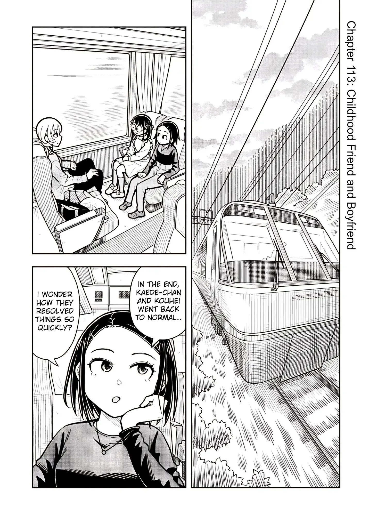 Starting Today She's My Childhood Friend Chapter 113 page 1