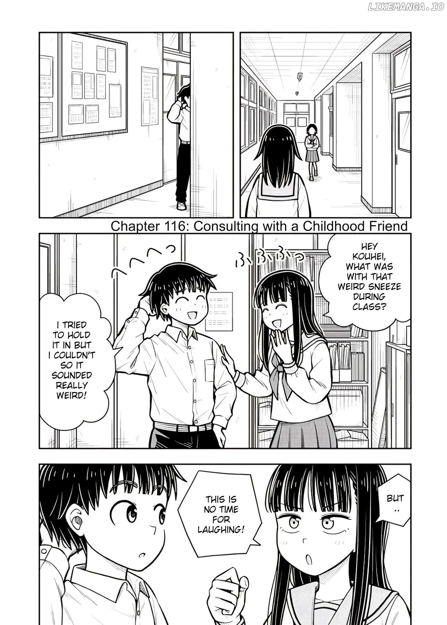 Starting Today She's My Childhood Friend Chapter 116 page 1