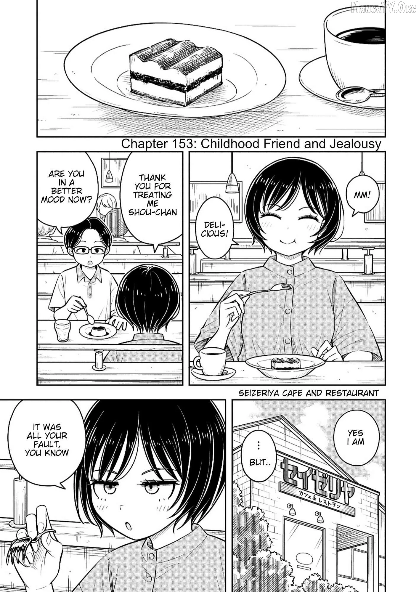 Starting Today She's My Childhood Friend Chapter 153 page 1