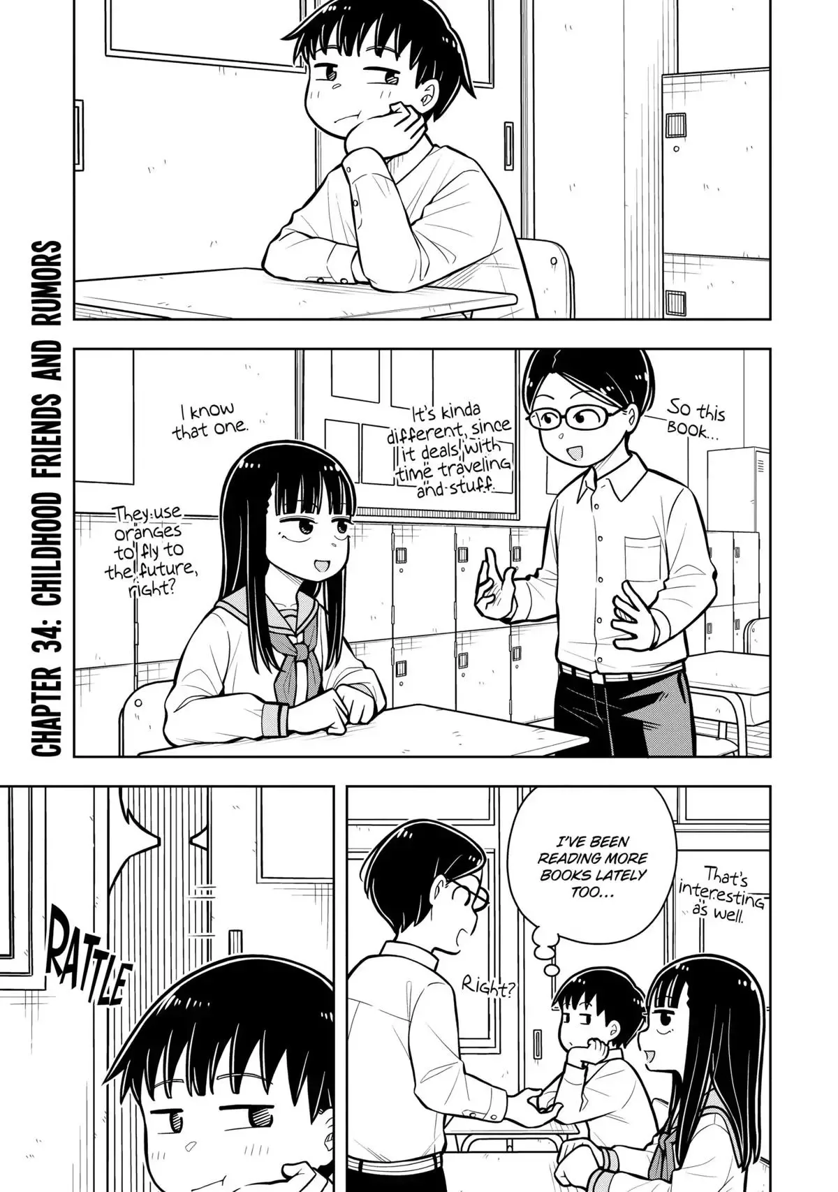 Starting Today She's My Childhood Friend Chapter 34 page 1