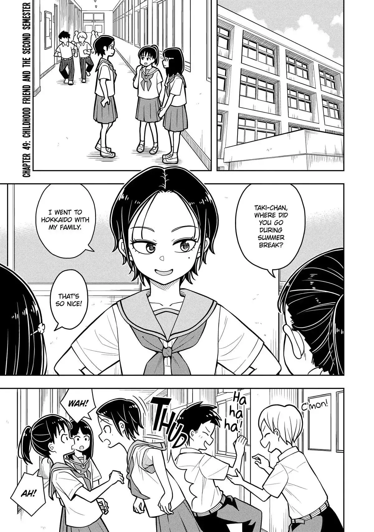 Starting Today She's My Childhood Friend Chapter 49 page 1