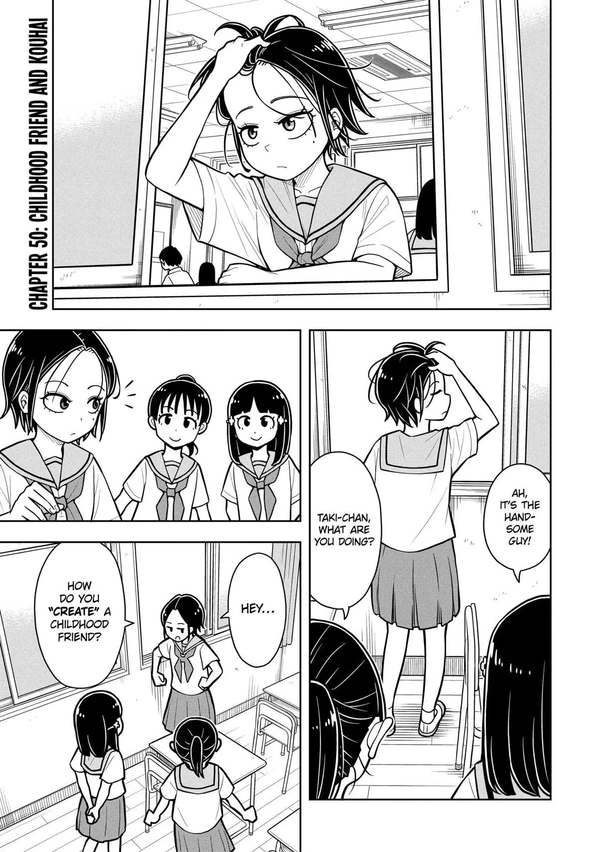 Starting Today She's My Childhood Friend Chapter 50 page 1