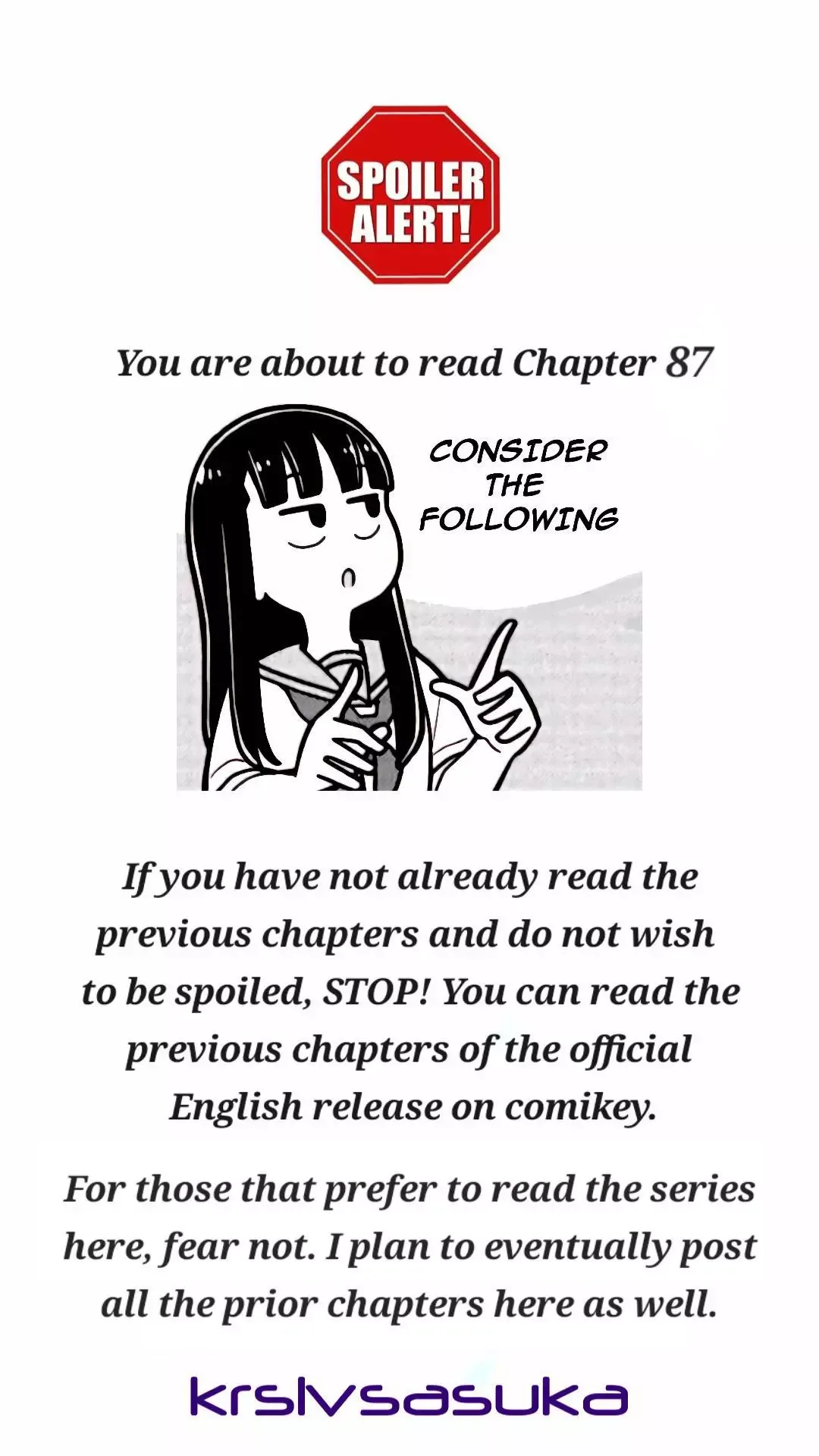 Starting Today She's My Childhood Friend Chapter 87 page 1