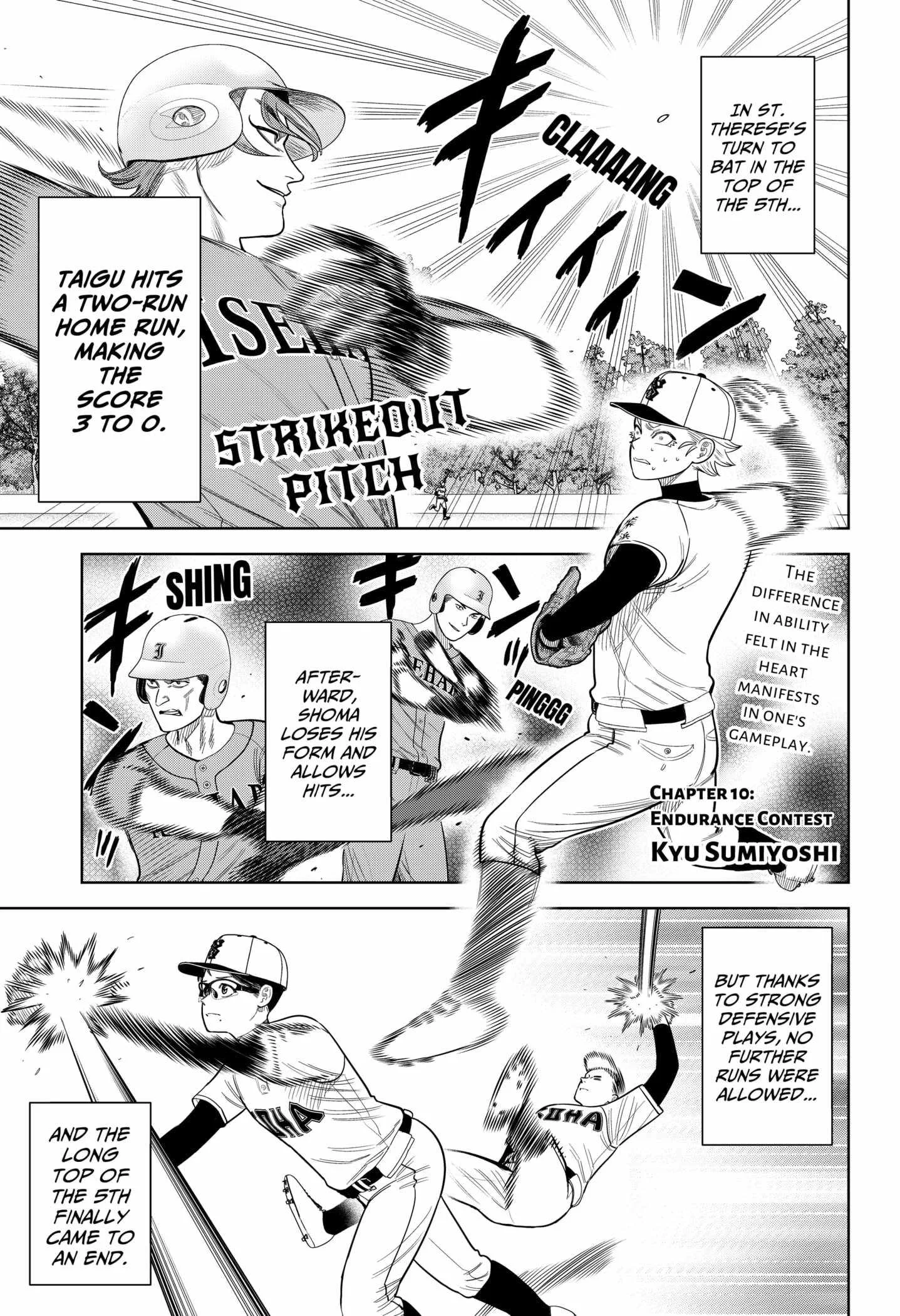 Strikeout Pitch Chapter 10 page 1