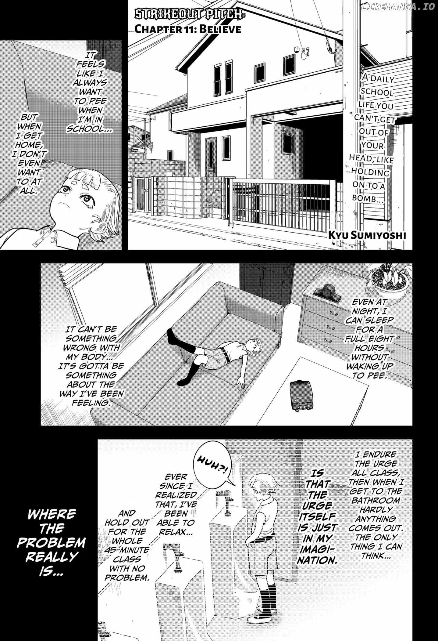 Strikeout Pitch Chapter 11 page 1