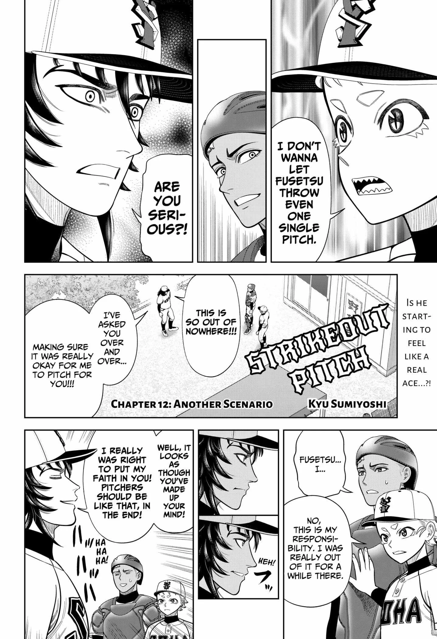 Strikeout Pitch Chapter 12 page 1