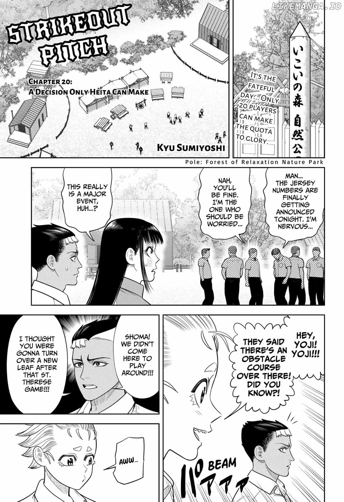 Strikeout Pitch Chapter 20 page 1